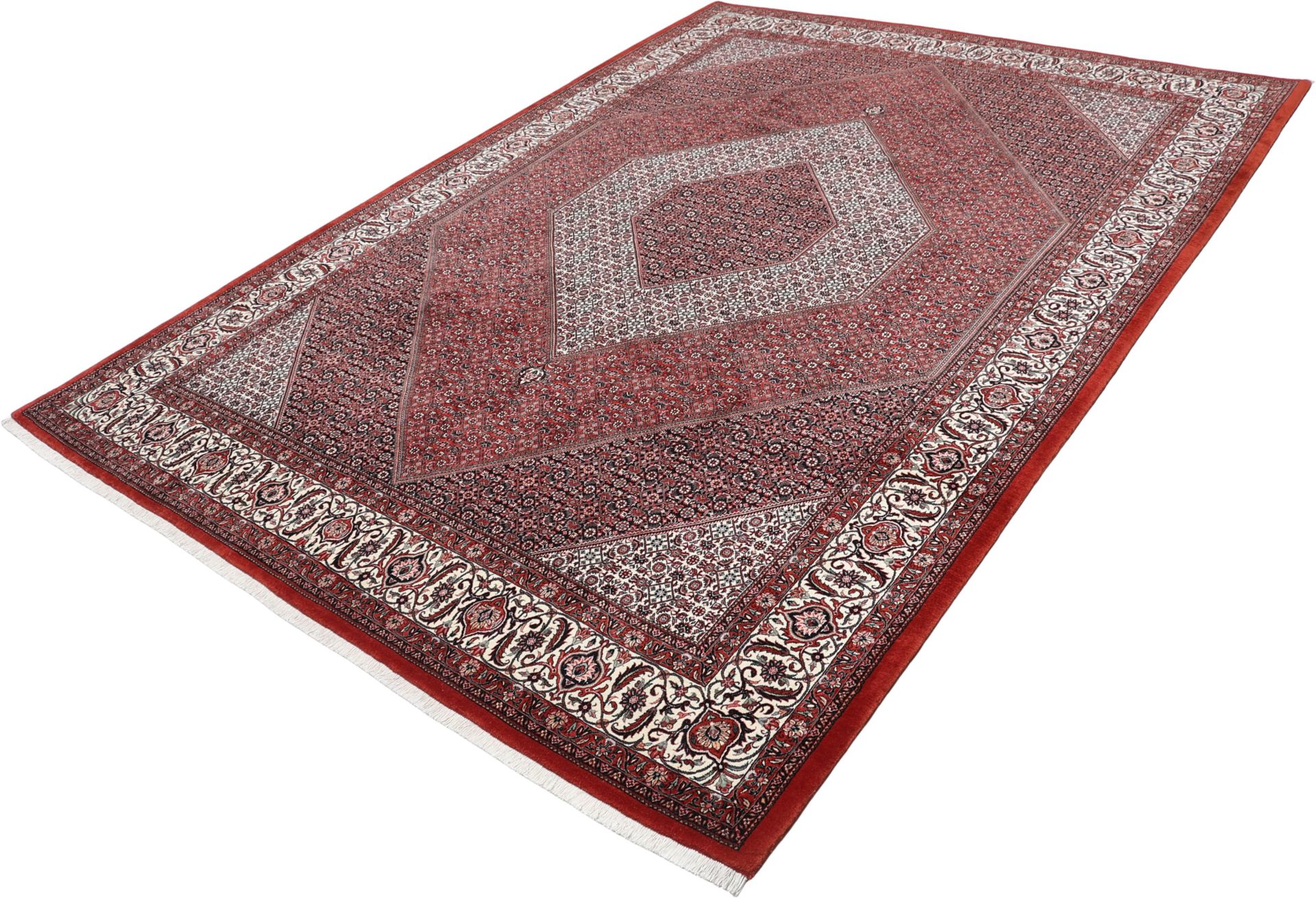 Handgeknüpfter Bijar Perserteppich 255 × 353 cm