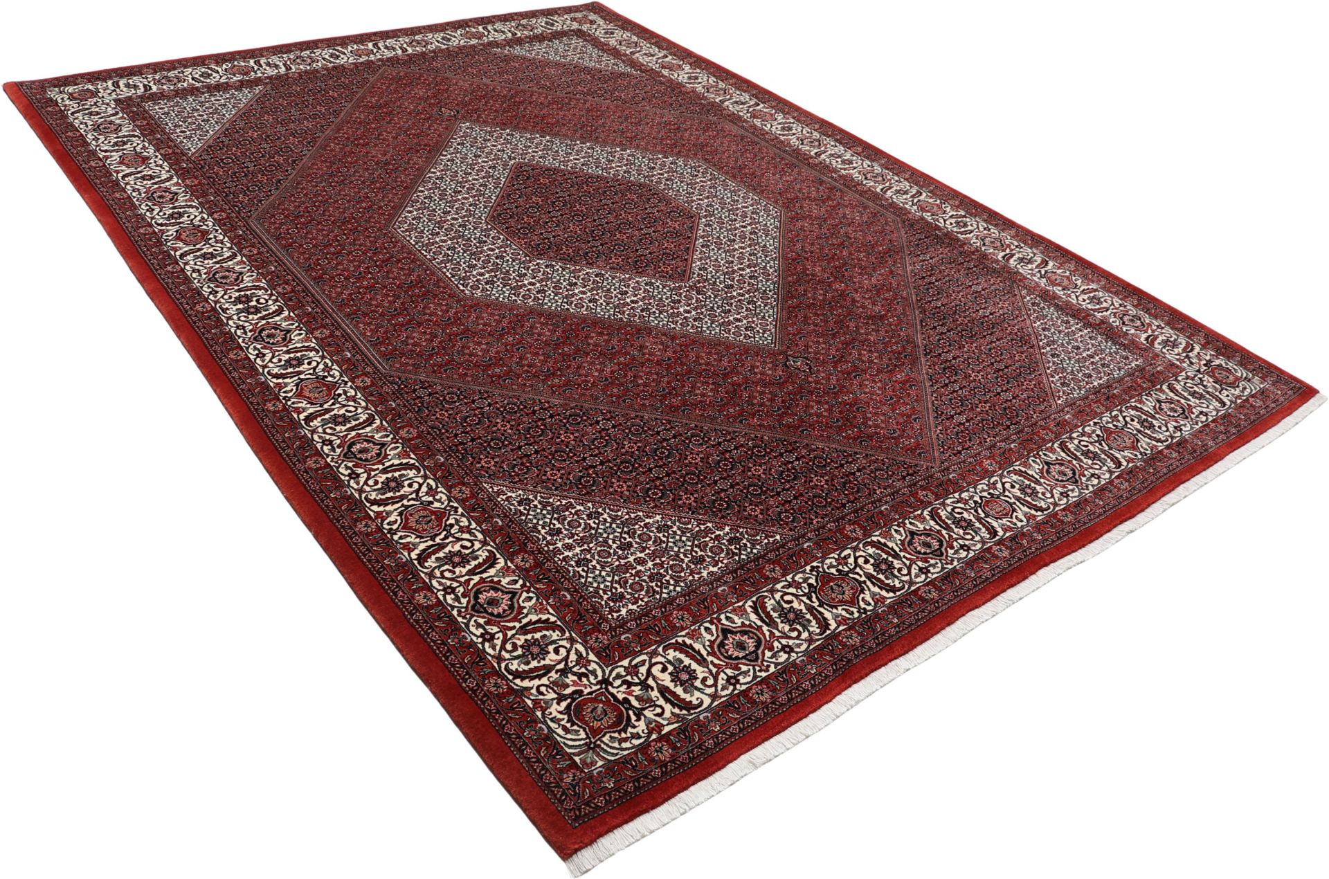 Handgeknüpfter Bijar Perserteppich 255 × 353 cm