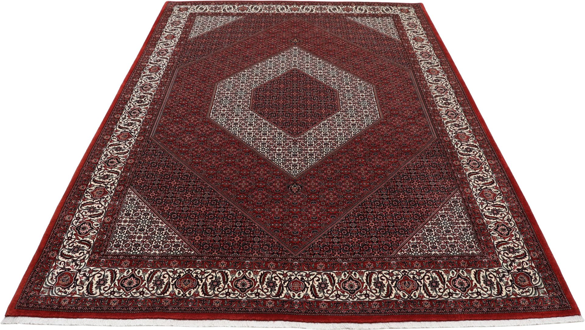 Handgeknüpfter Bijar Perserteppich 255 × 353 cm