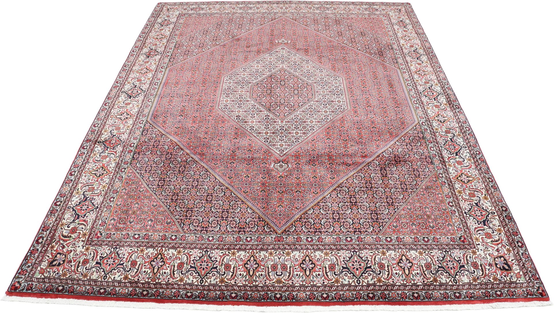 Bijar Perserteppich aus Iran, 252 × 347 cm