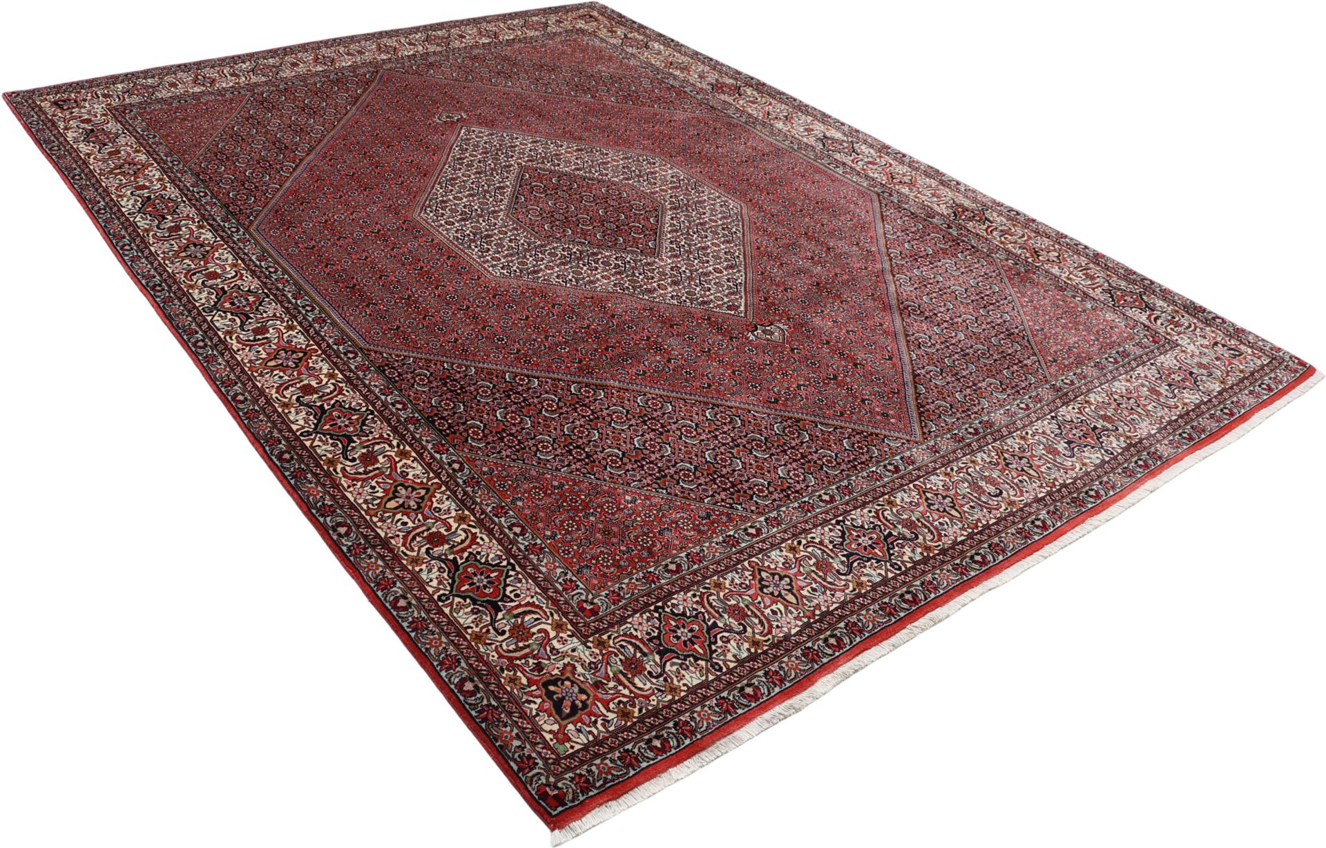 Bijar Perserteppich aus Iran, 252 × 347 cm