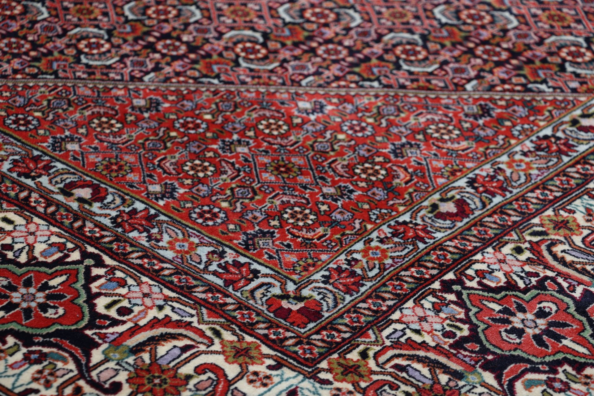 Bijar Perserteppich aus Iran, 252 × 347 cm