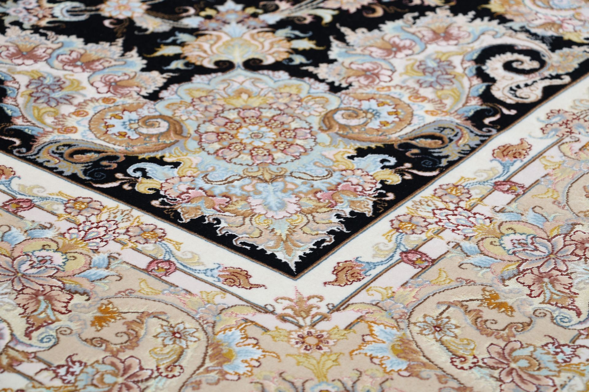 Handgeknüpfter Täbriz Perserteppich 200 × 302 cm
