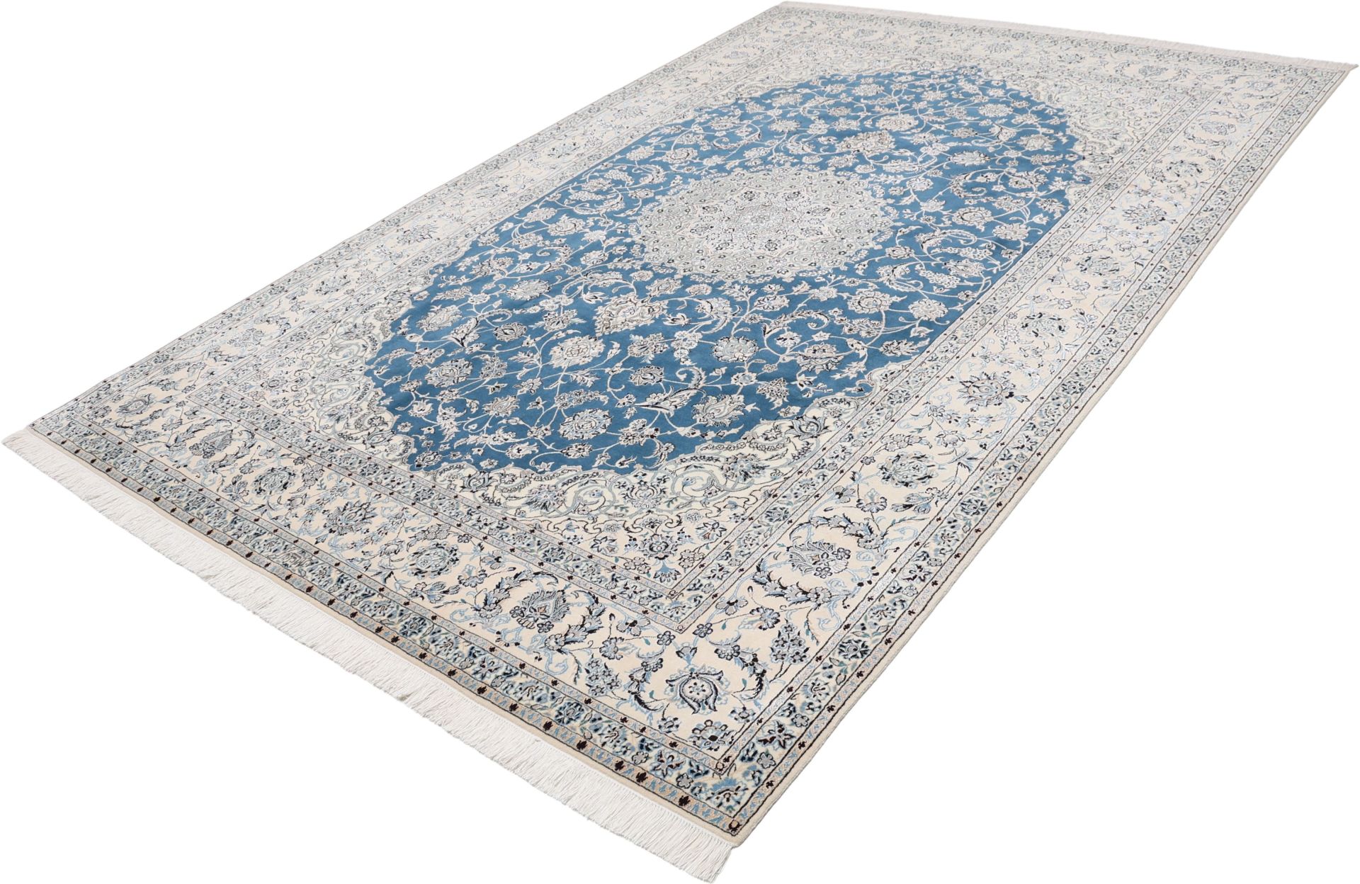 Handgeknüpfter Nain Perserteppich 210 × 312 cm