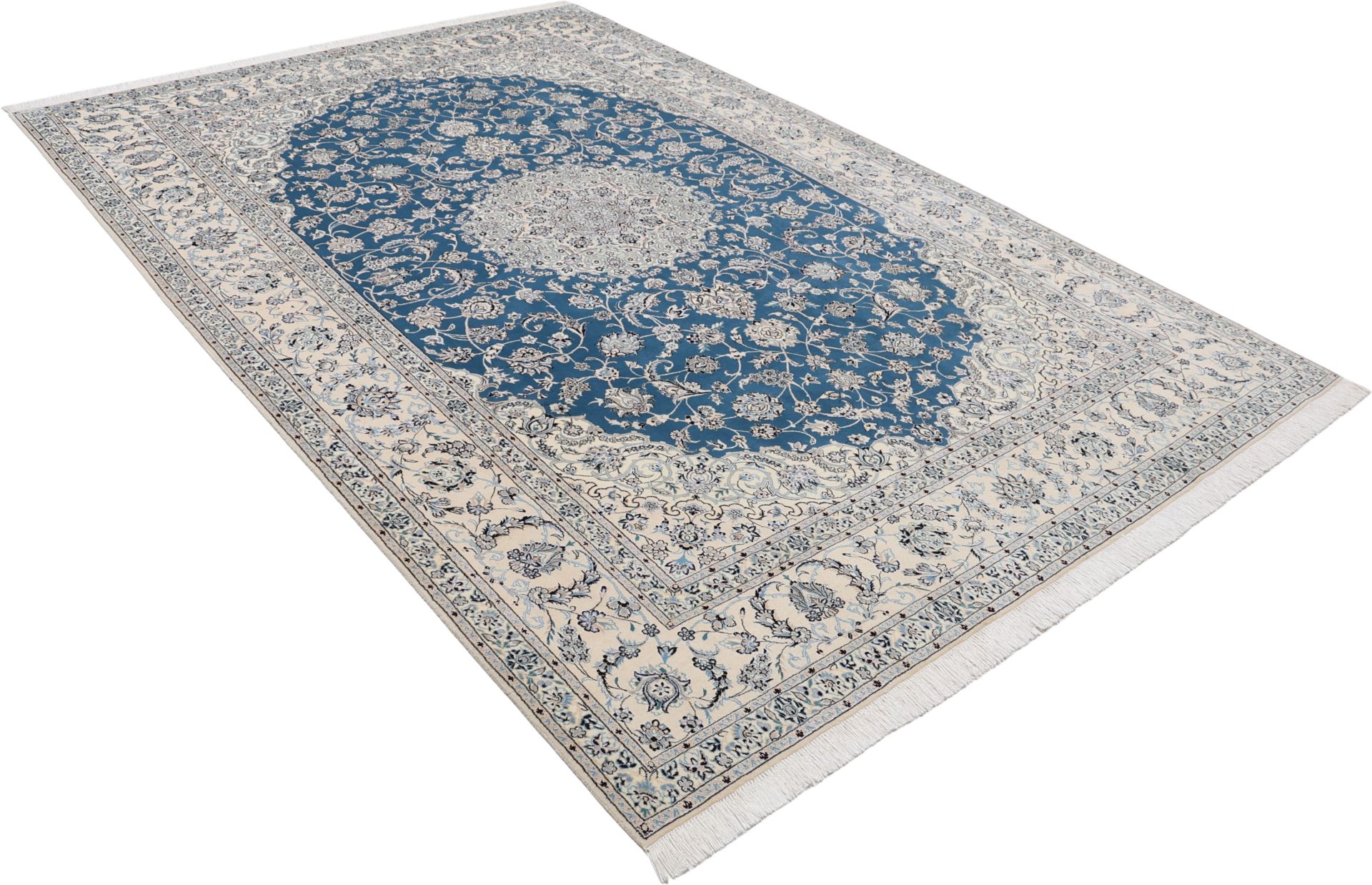 Handgeknüpfter Nain Perserteppich 210 × 312 cm