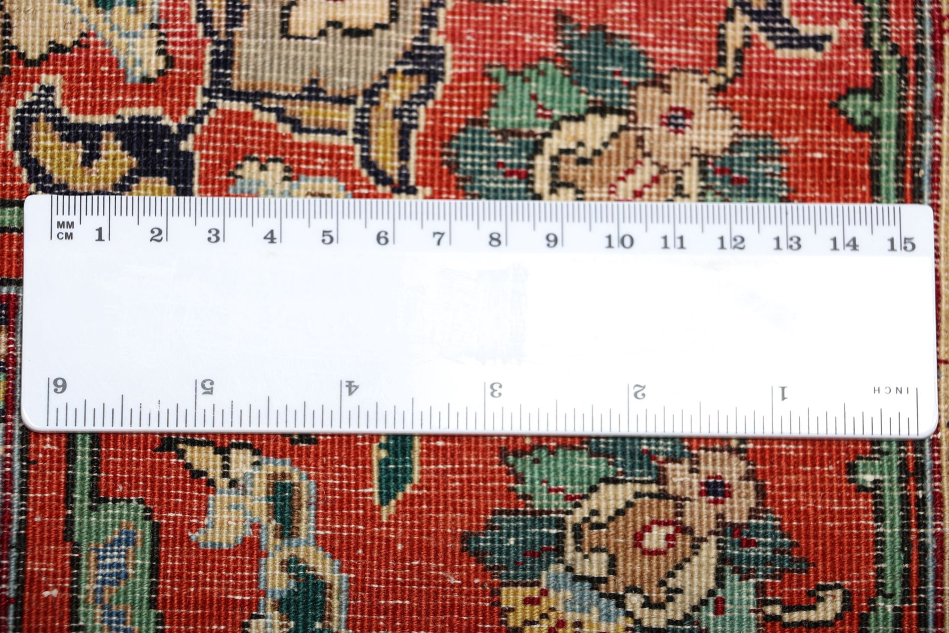 Handgeknüpfter Täbriz Perserteppich, 195 × 265 cm, Wolle & Seide