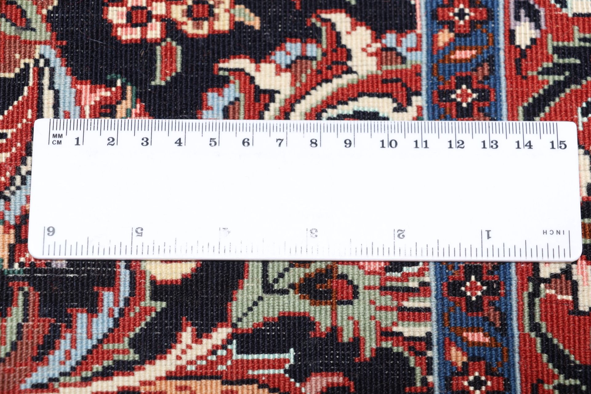Bijar Perserteppich 251 × 355 cm aus Wolle & Seide, handgeknüpft