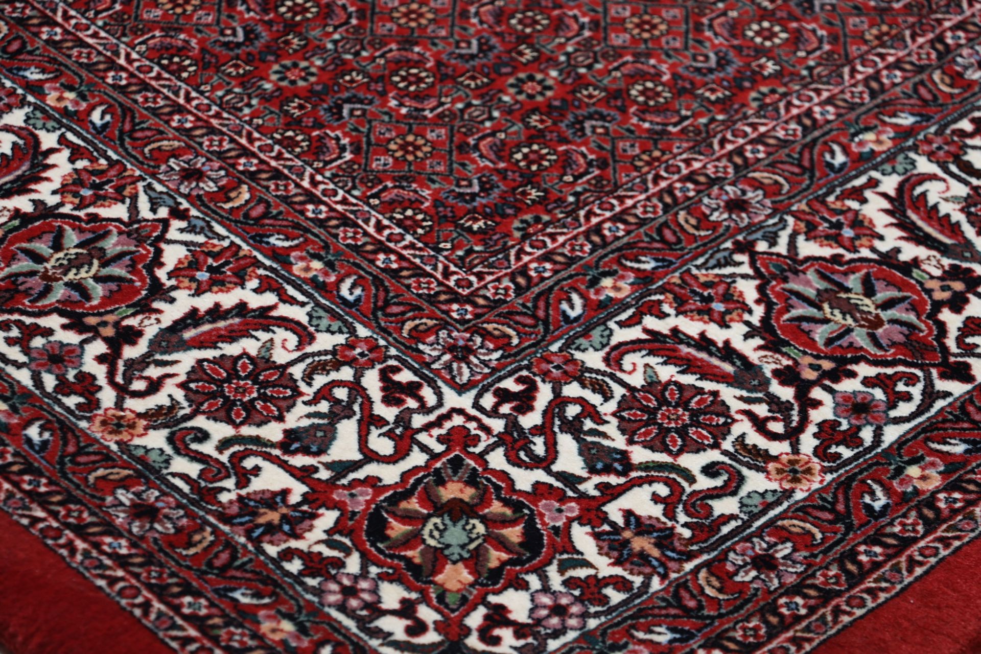 Handgeknüpfter Bijar Perserteppich, 250 × 360 cm, Wolle & Seide