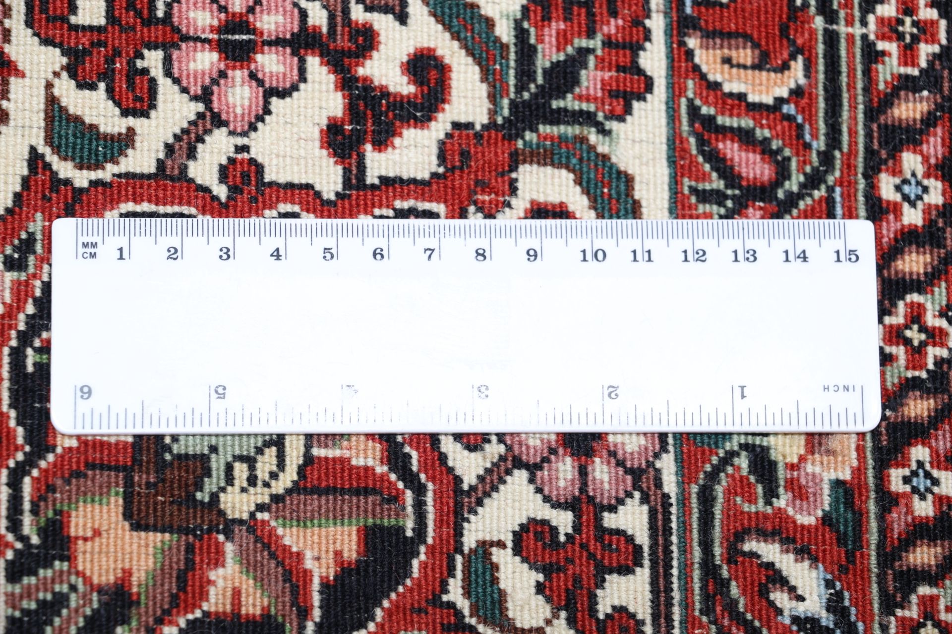 Handgeknüpfter Bijar Perserteppich, 250 × 360 cm, Wolle & Seide
