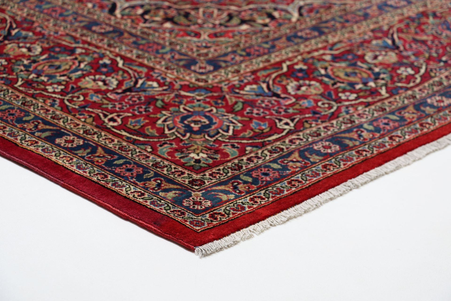 Kashan Perserteppich aus Iran, 235 × 333 cm