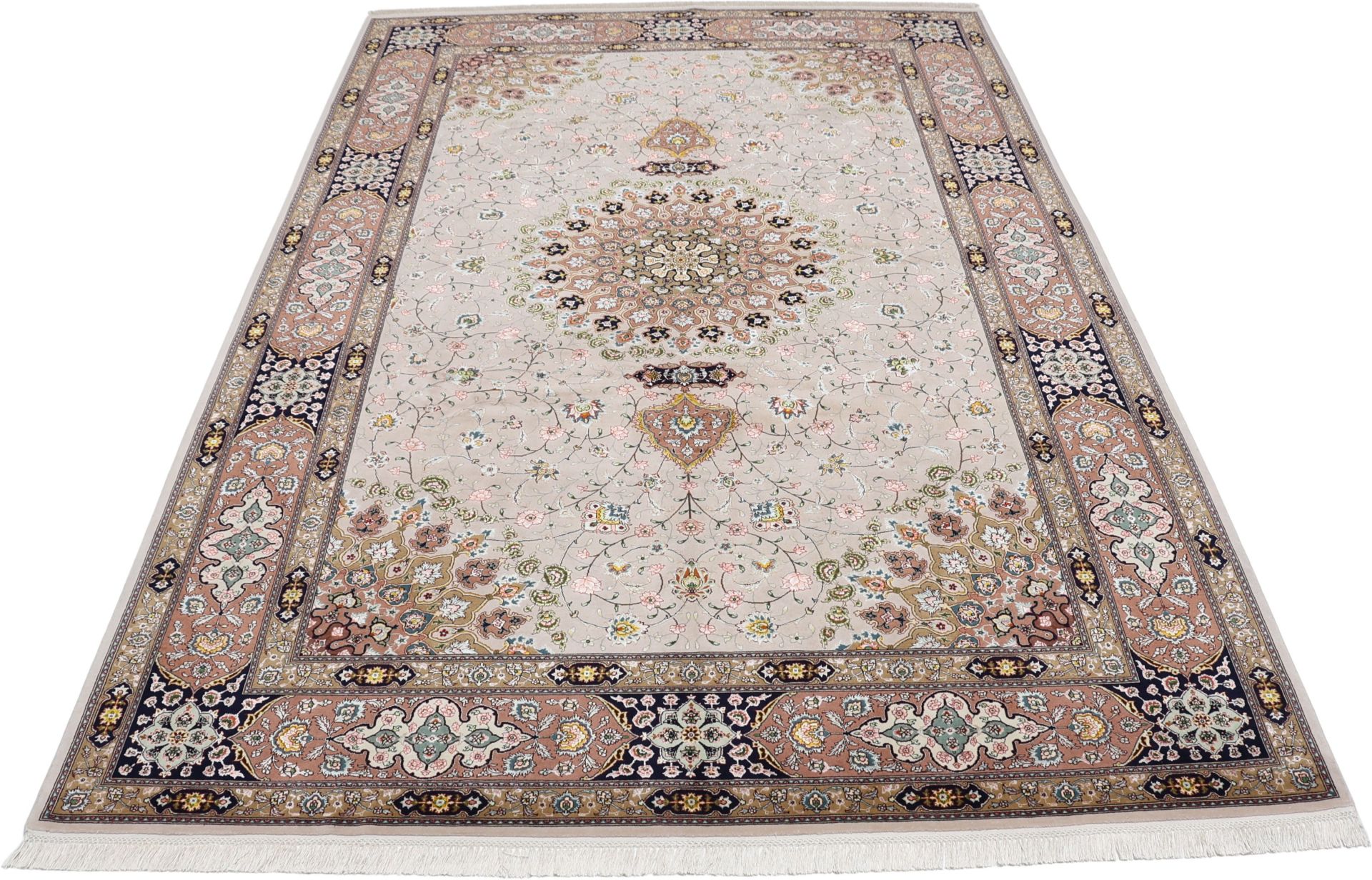 Täbriz Perserteppich aus Iran, 202 × 307 cm