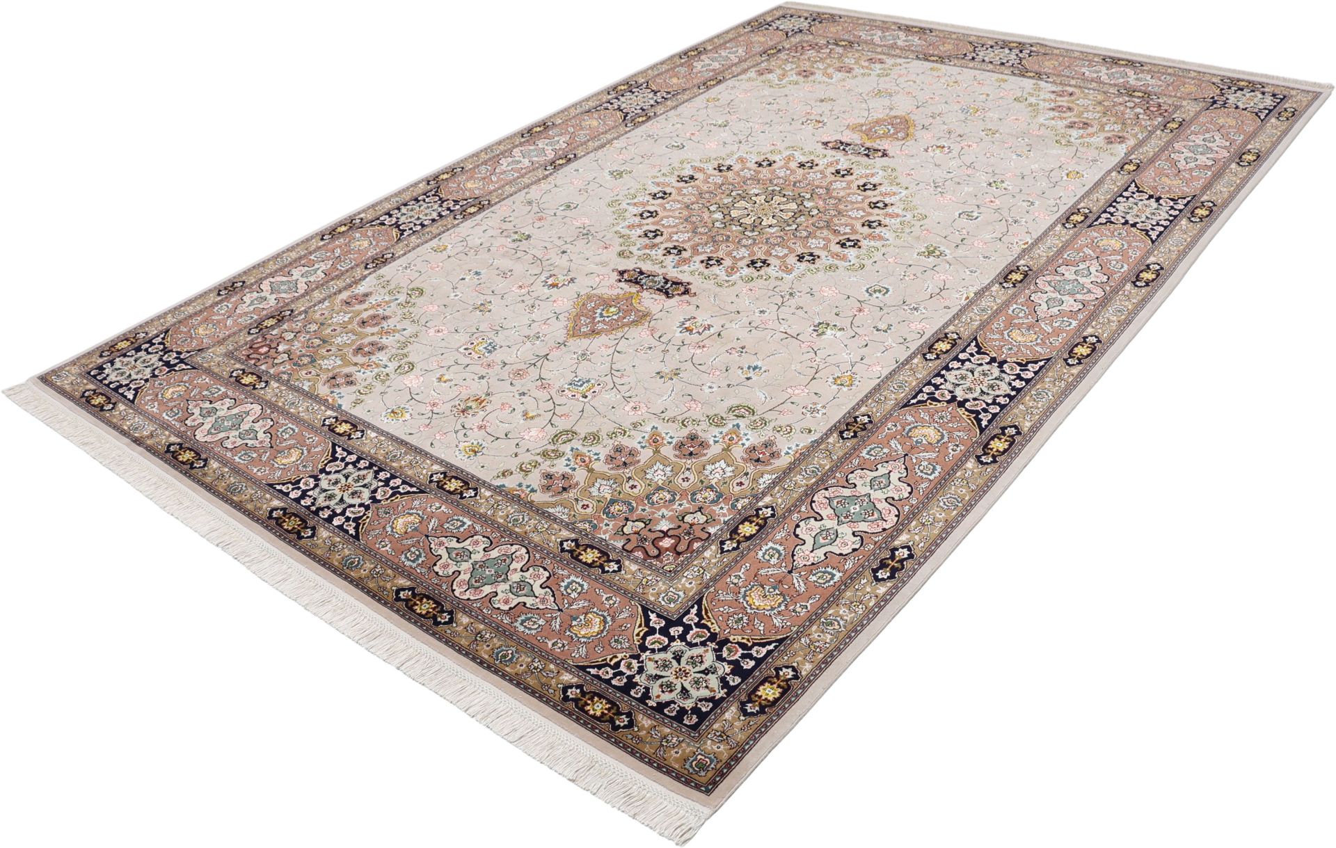 Täbriz Perserteppich aus Iran, 202 × 307 cm