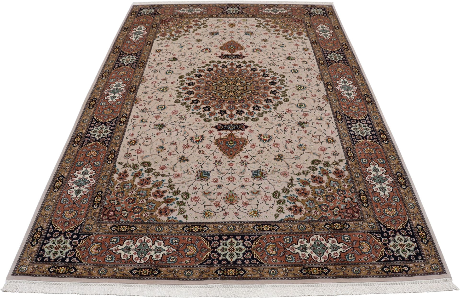 Täbriz Perserteppich aus Iran, 202 × 307 cm