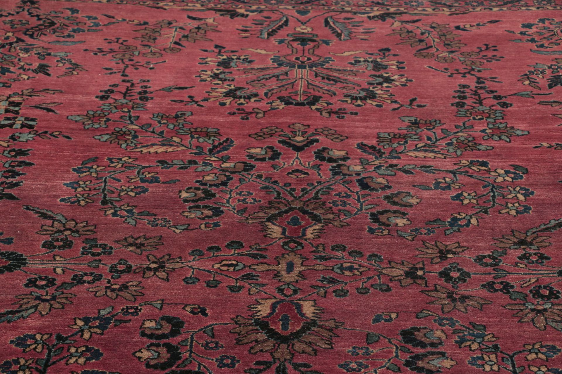 Handgeknüpfter Sarough Perserteppich 280 × 372 cm