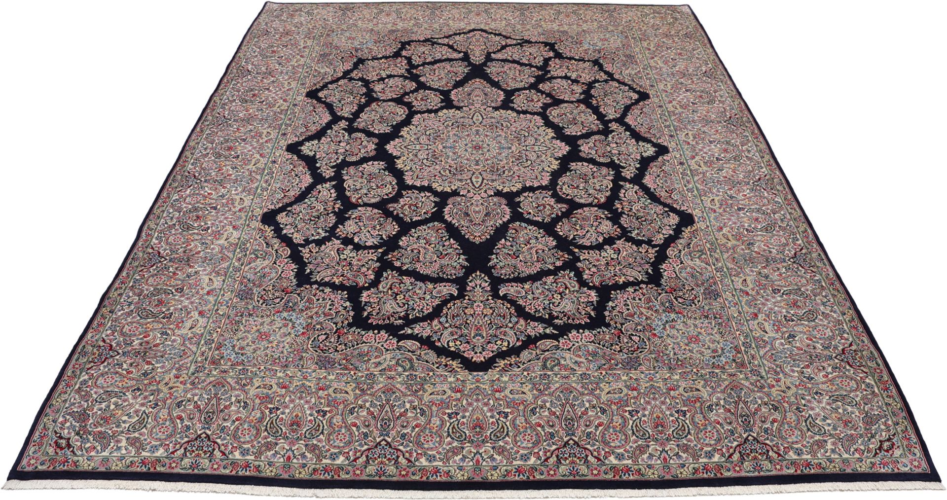 perserteppich-kirman-268-x-365-cm-schurwolle-handgeknupft-6 Handgeknüpfter Kerman Perserteppich, 268 × 365 cm, Wolle
