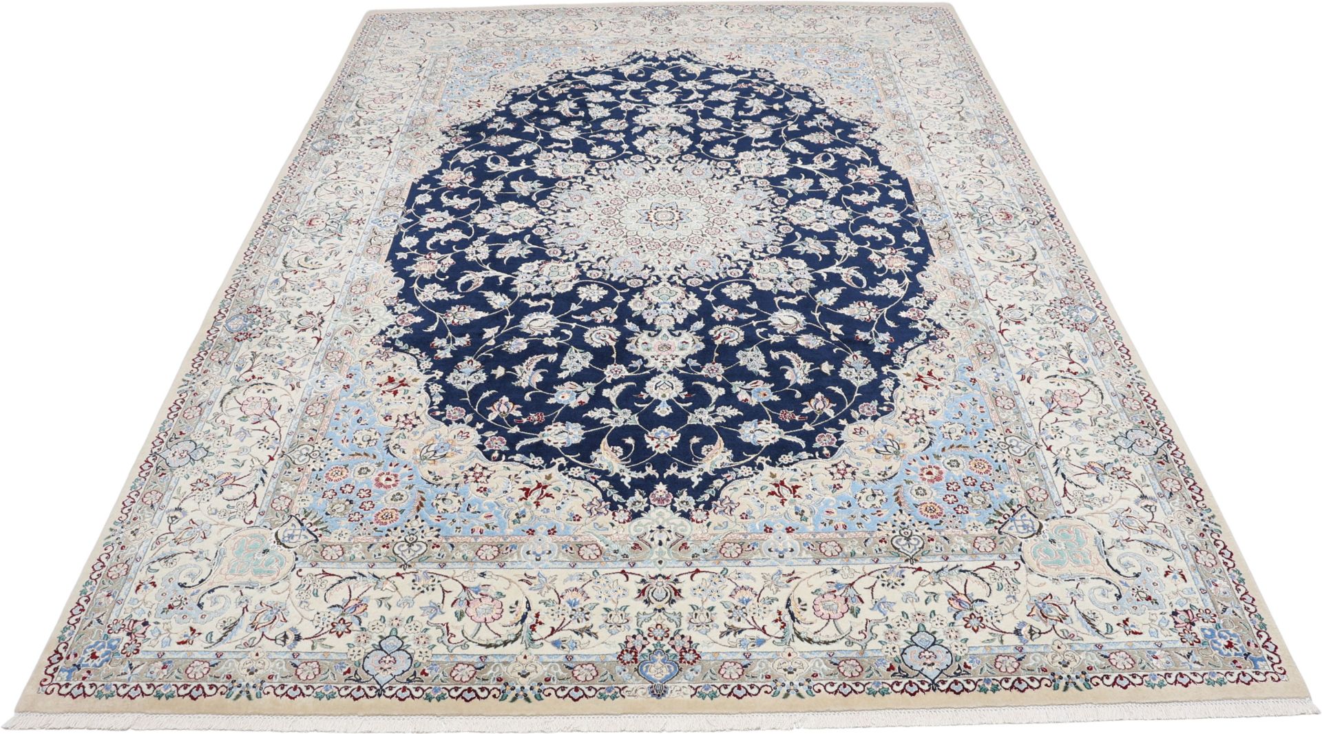 Nain Perserteppich aus Iran, 248 × 350 cm