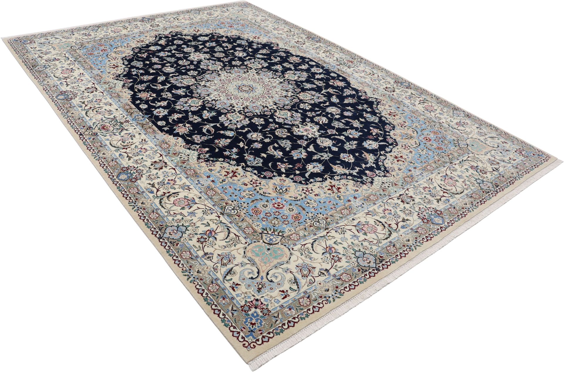 Nain Perserteppich aus Iran, 248 × 350 cm