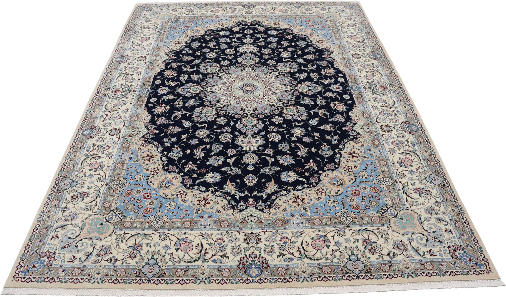 Nain Perserteppich aus Iran, 248 × 350 cm