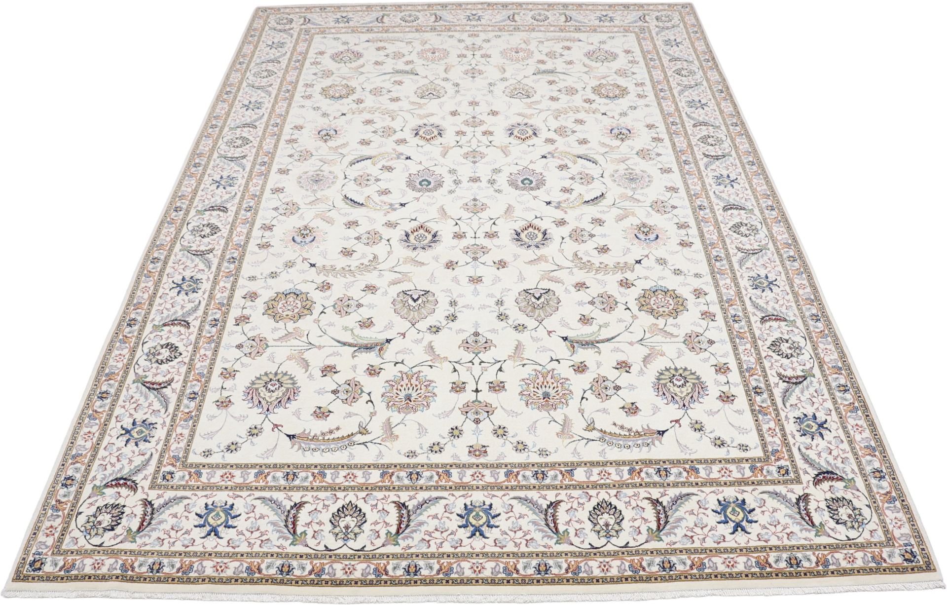 perserteppich-tabriz-203-x-310-cm-schurwolle-seide-handgeknupft-5 Handgeknüpfter Täbriz Perserteppich 203 × 310 cm