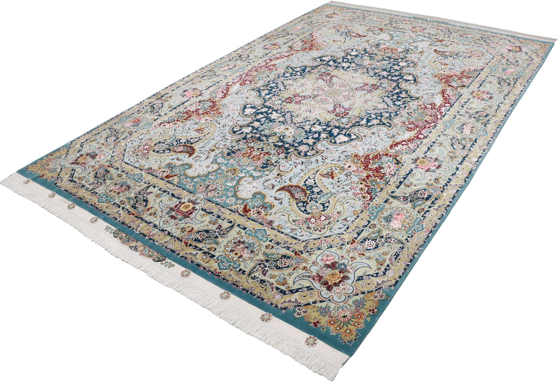 perserteppich-tabriz-245-x-370-cm-schurwolle-seide-handgeknupft-11 Handgeknüpfter Täbriz Perserteppich, 245 × 370 cm, Wolle & Seide
