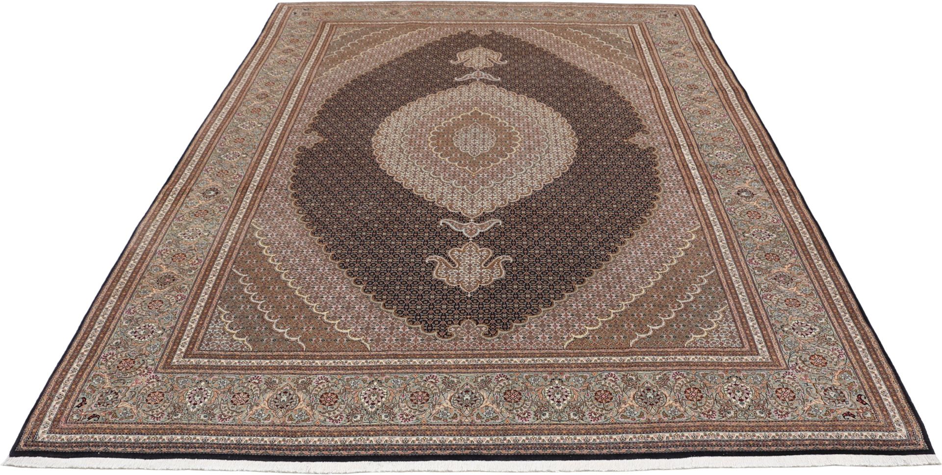 Täbriz Perserteppich aus Iran, 255 × 350 cm