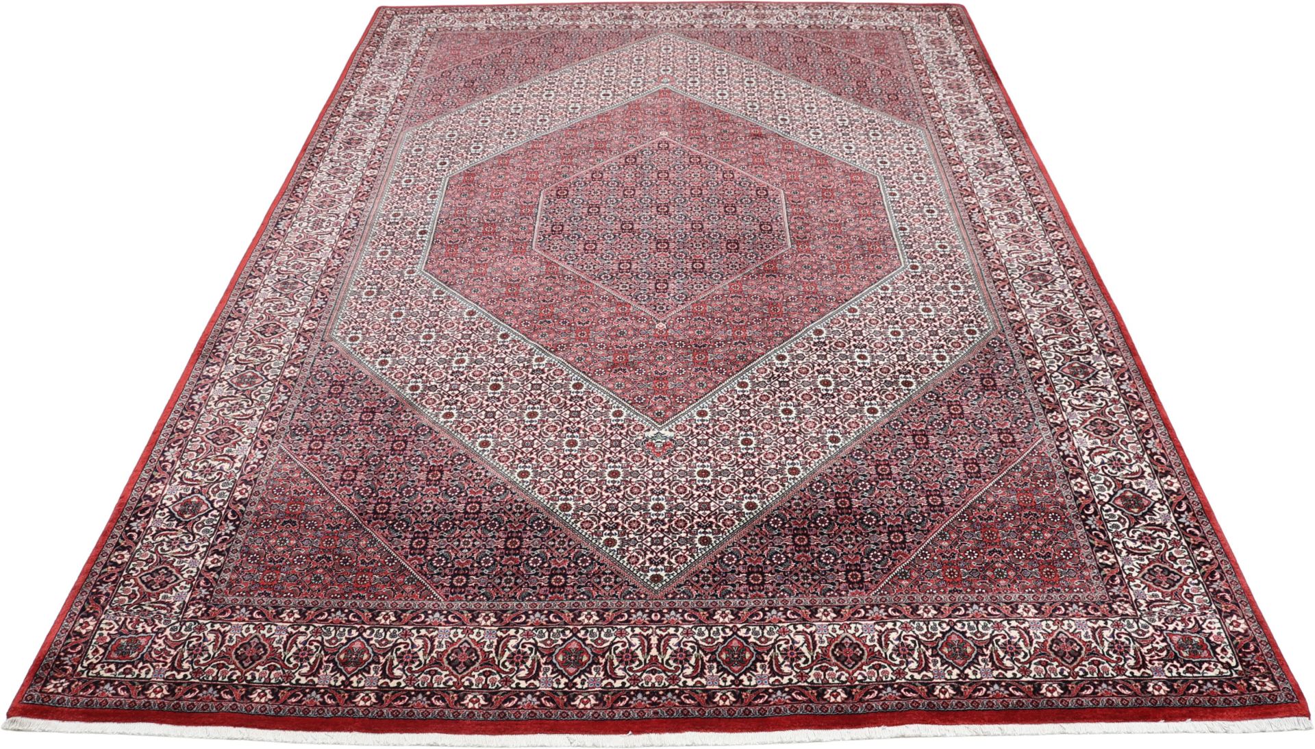 Bijar Perserteppich 252 × 353 cm aus Wolle, handgeknüpft
