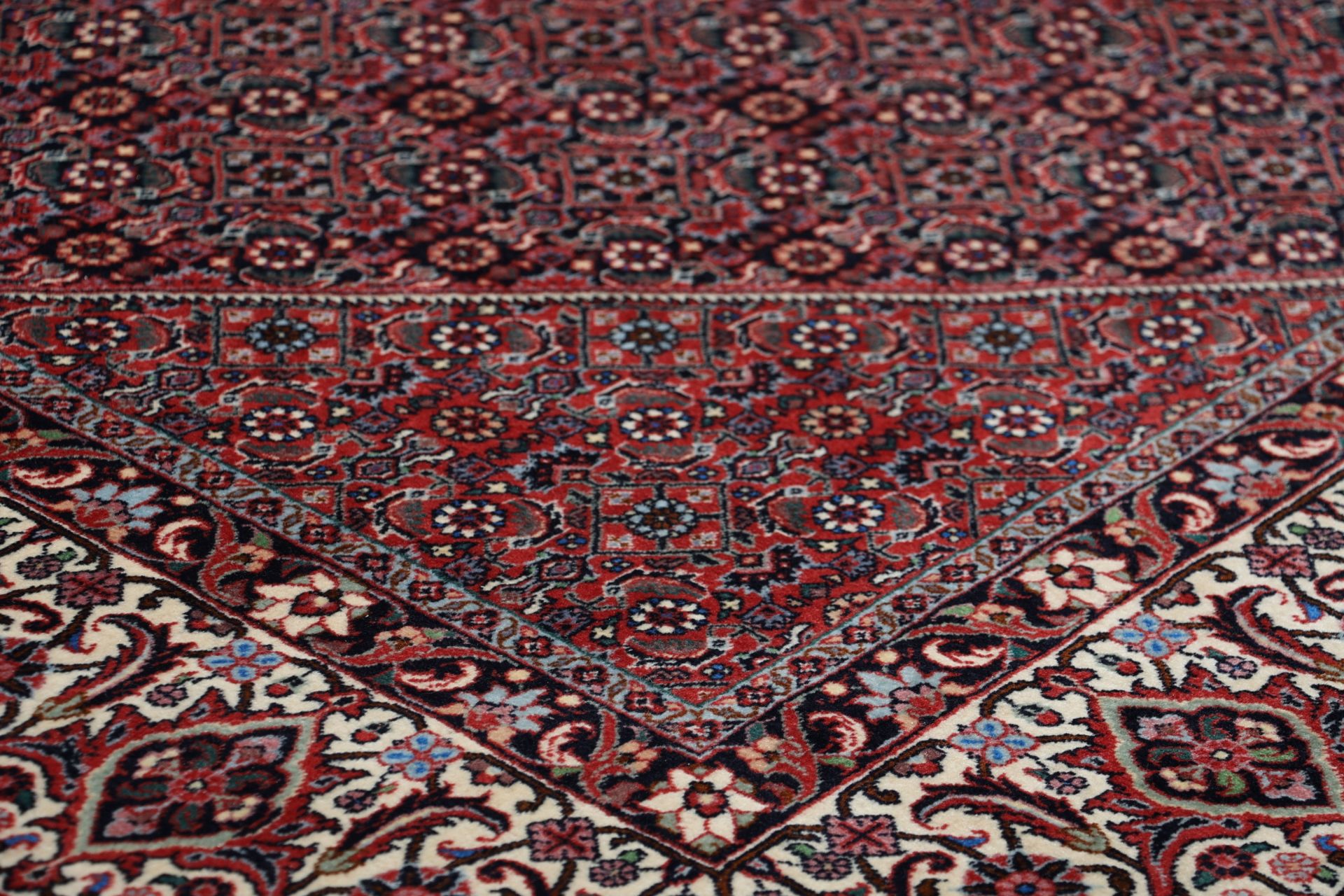 Bijar Perserteppich 252 × 353 cm aus Wolle, handgeknüpft