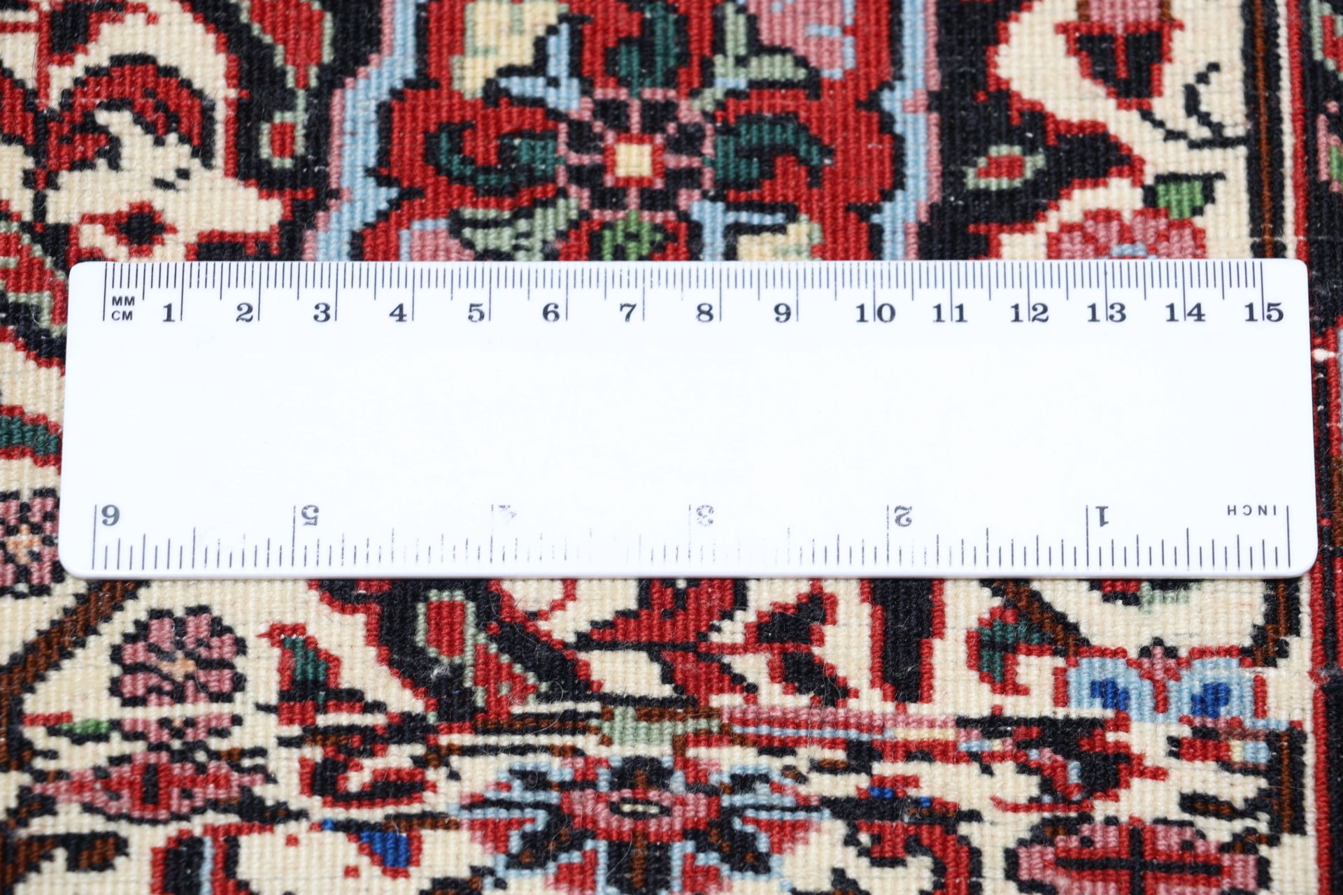 Bijar Perserteppich 252 × 353 cm aus Wolle, handgeknüpft