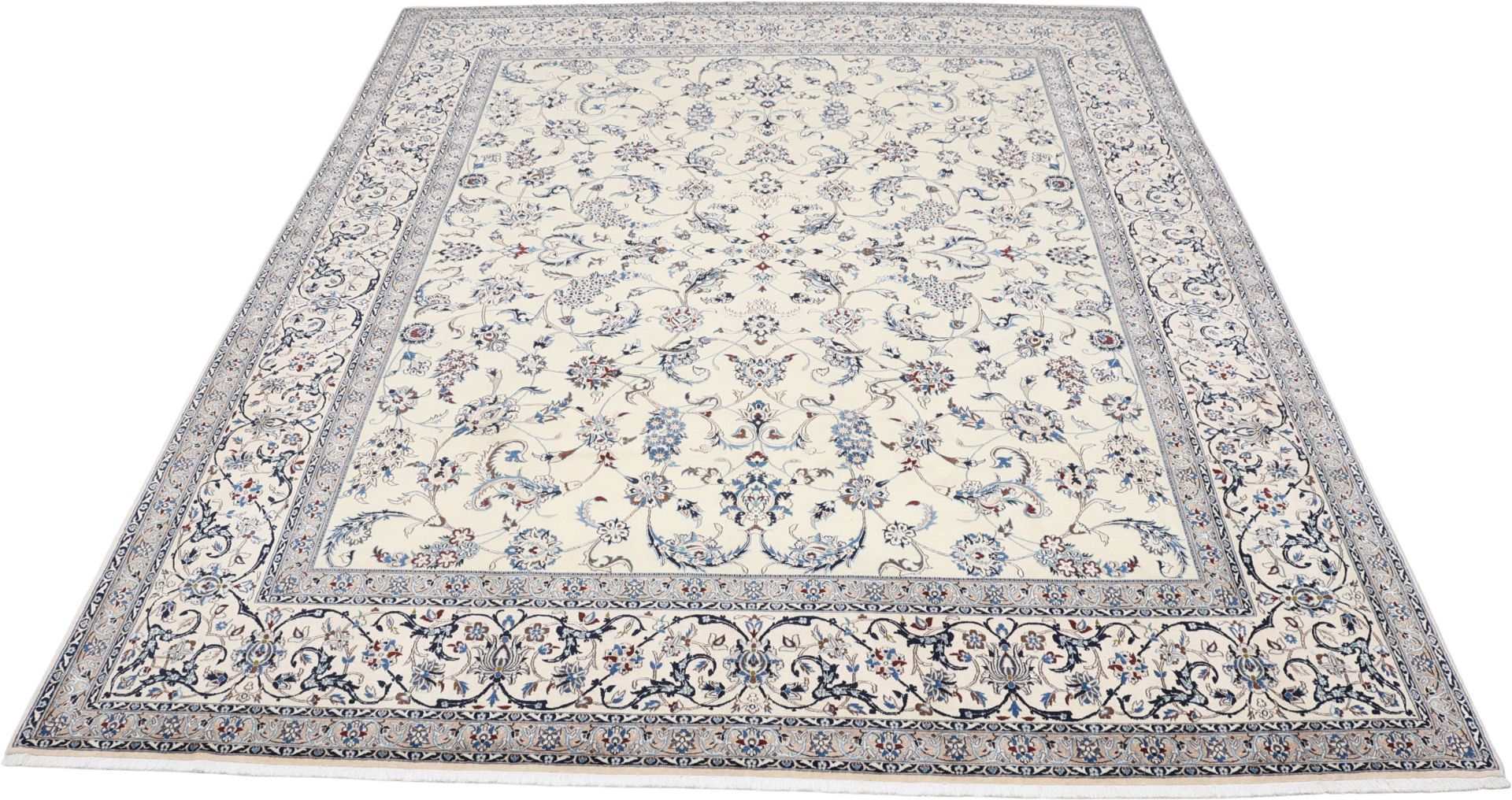 Nain Perserteppich aus Iran, 242 × 302 cm