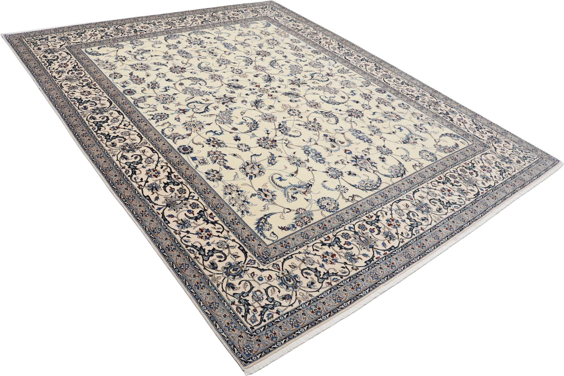 Nain Perserteppich aus Iran, 242 × 302 cm