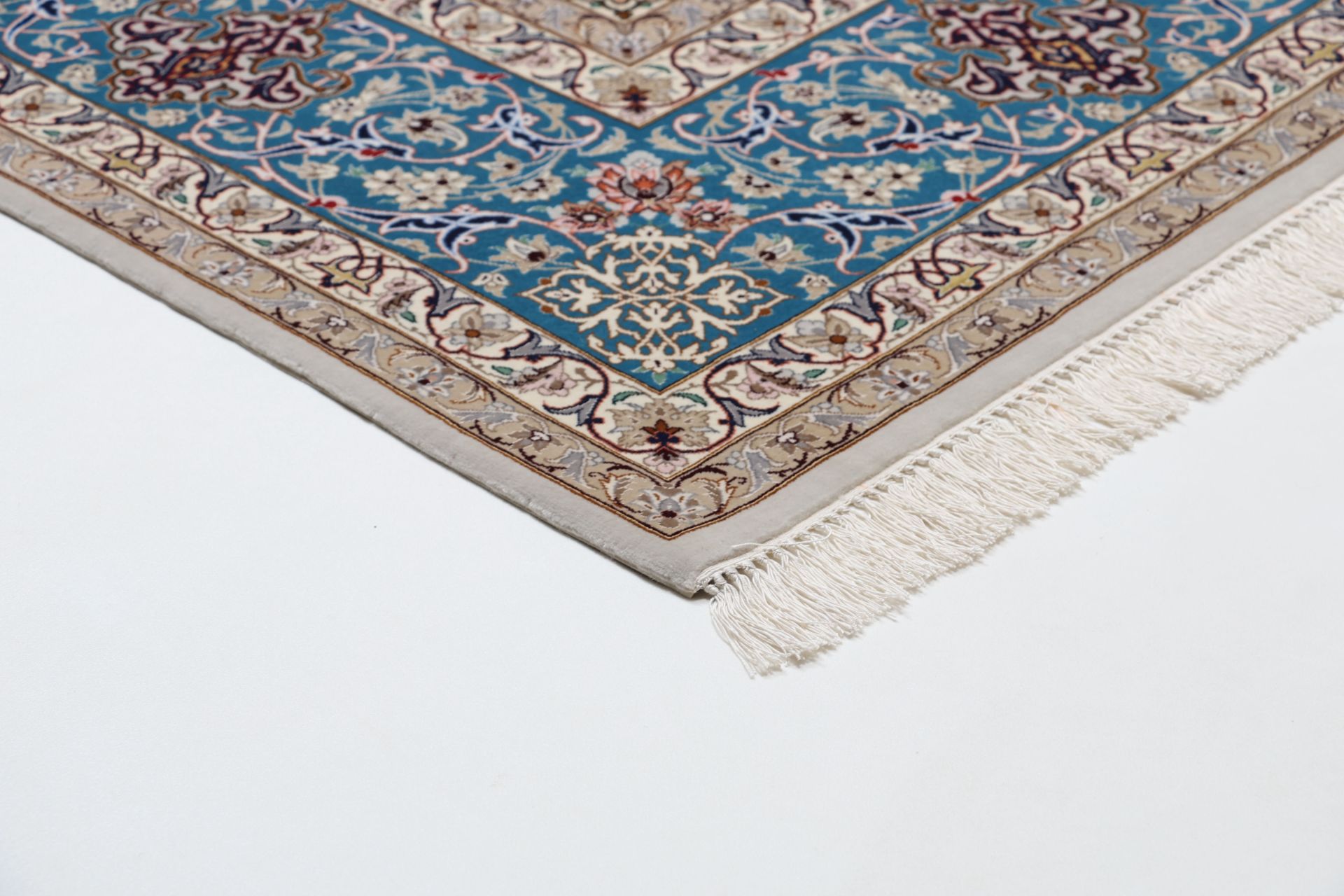 Handgeknüpfter Isfahan Perserteppich 207 × 325 cm