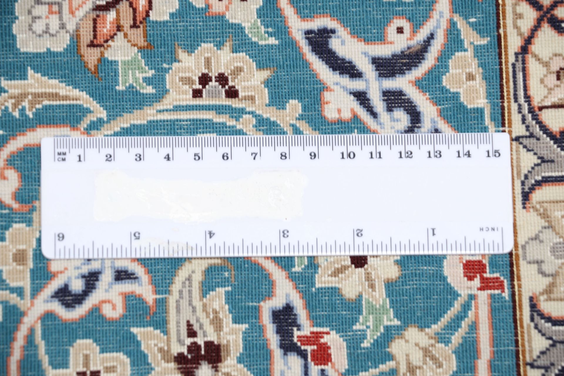 Handgeknüpfter Isfahan Perserteppich 207 × 325 cm