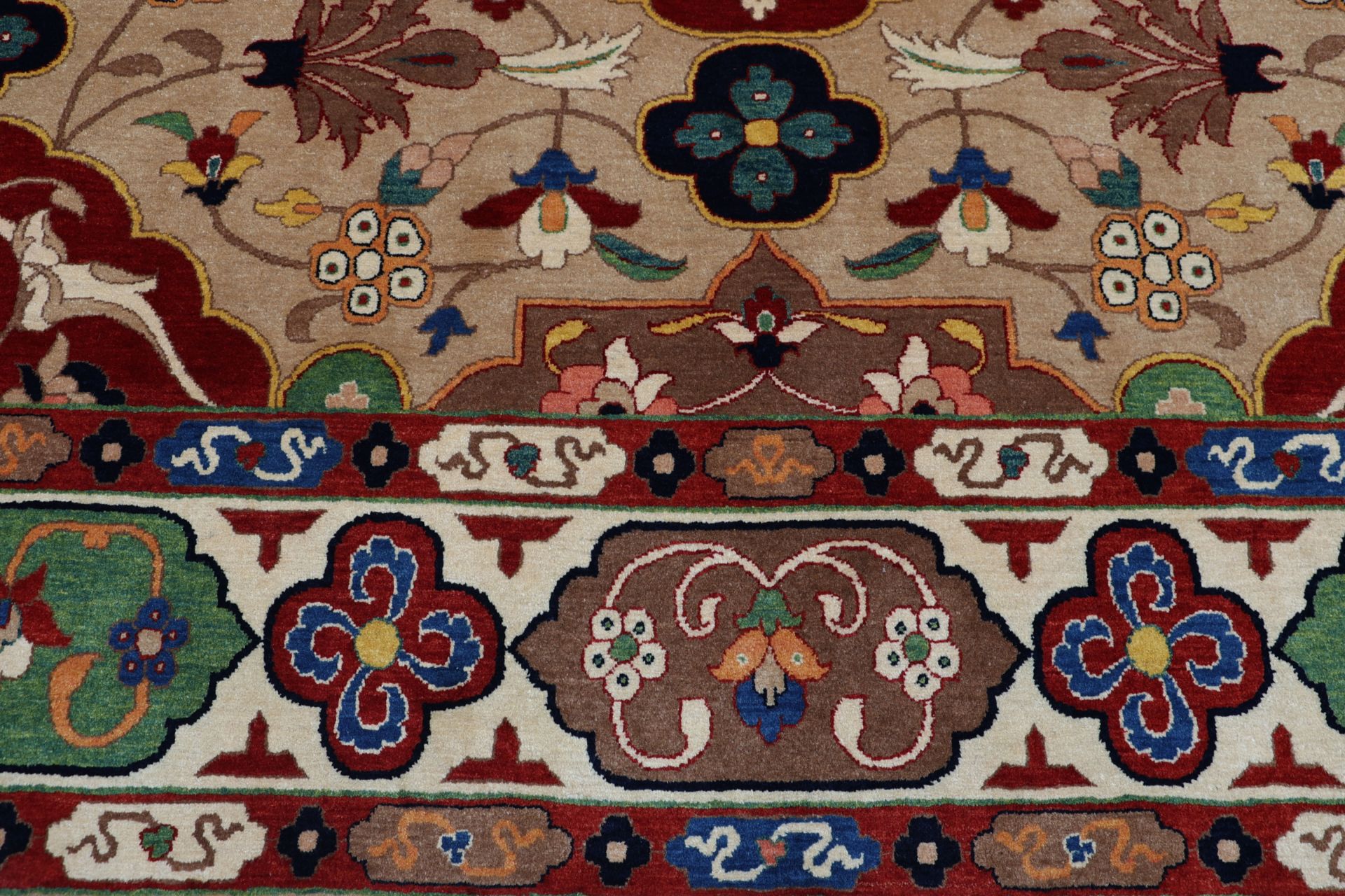 Bakhtiari Perserteppich 200 × 295 cm aus Wolle, handgeknüpft