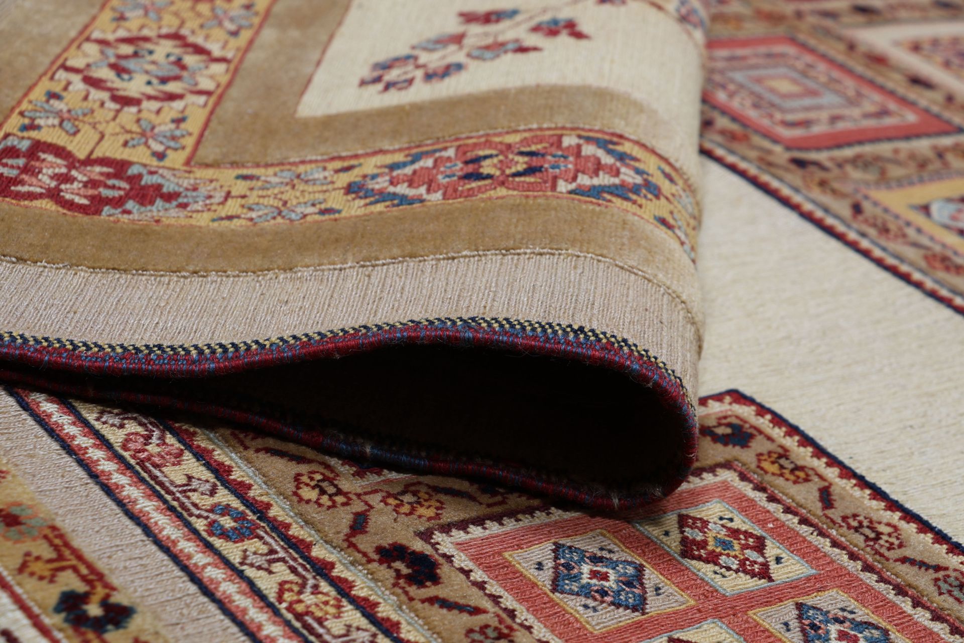 perserteppich-kelim-250-x-350-cm-schurwolle-handgewebt-rustikal-9 Kelim Perserteppich 250 × 350 cm aus Wolle, handgewebt