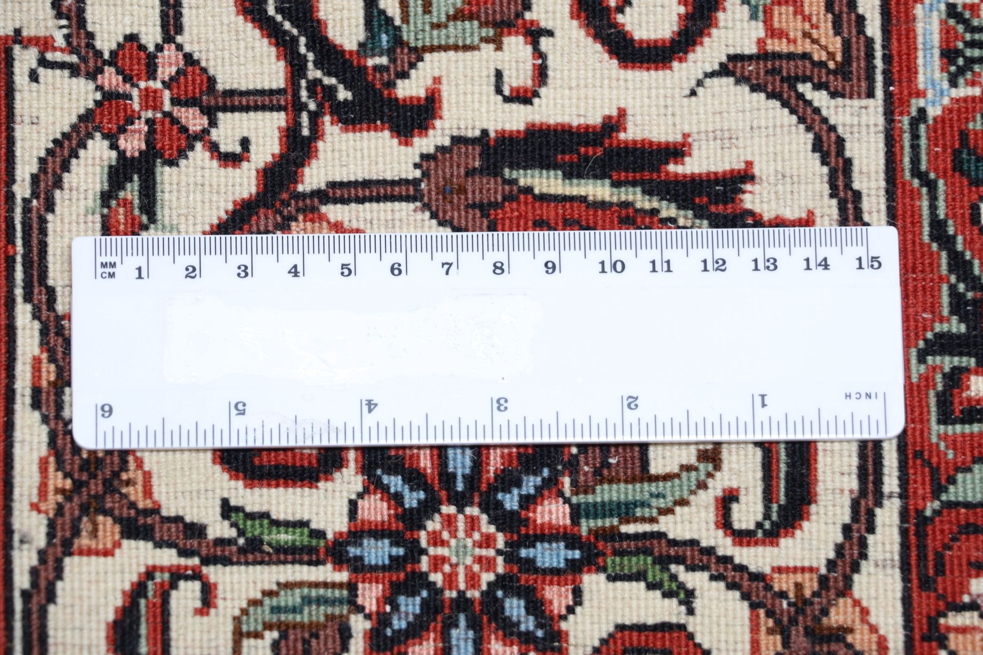 Bijar Perserteppich 255 × 355 cm aus Wolle & Seide, handgeknüpft