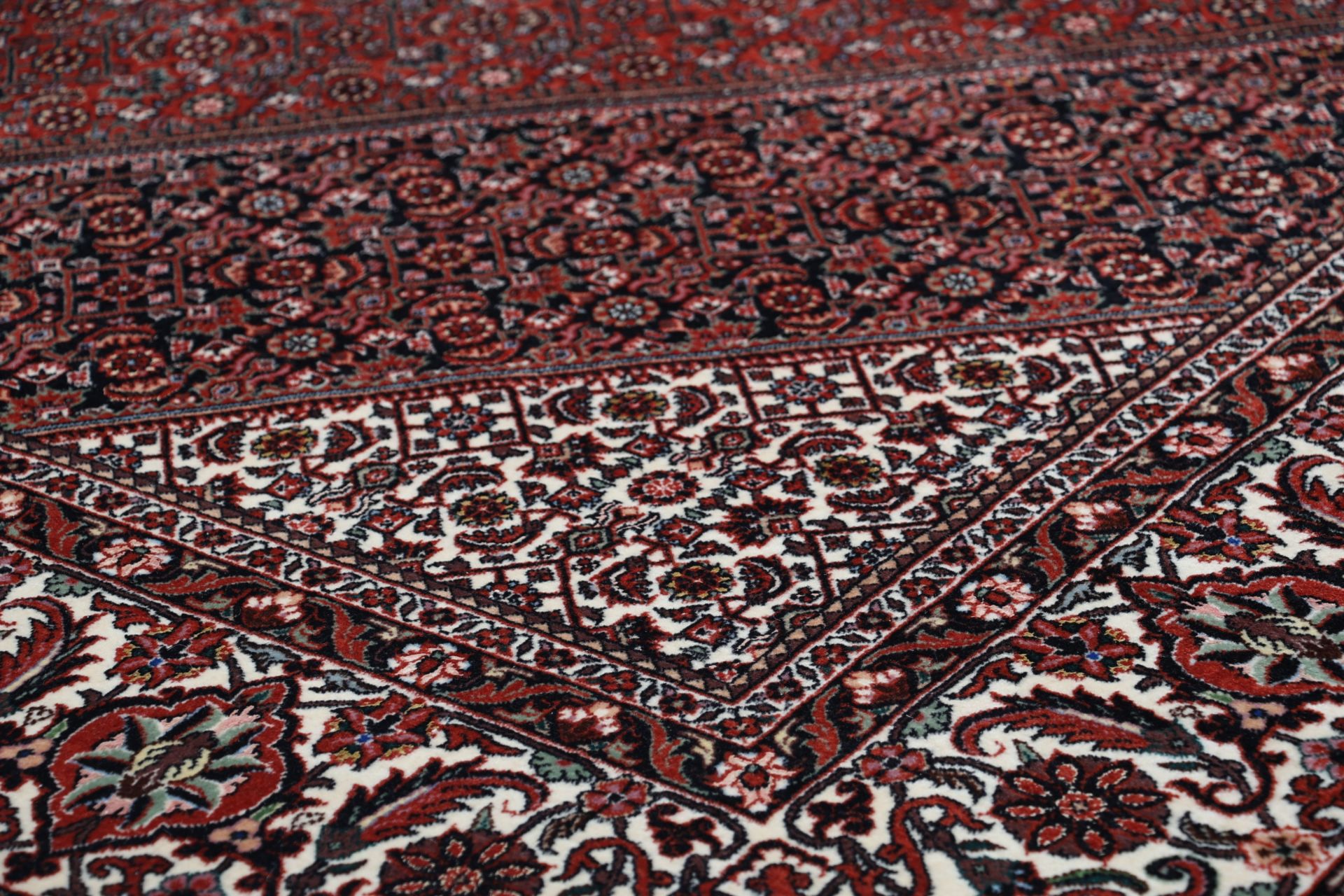 Bijar Perserteppich aus Iran, 260 × 323 cm