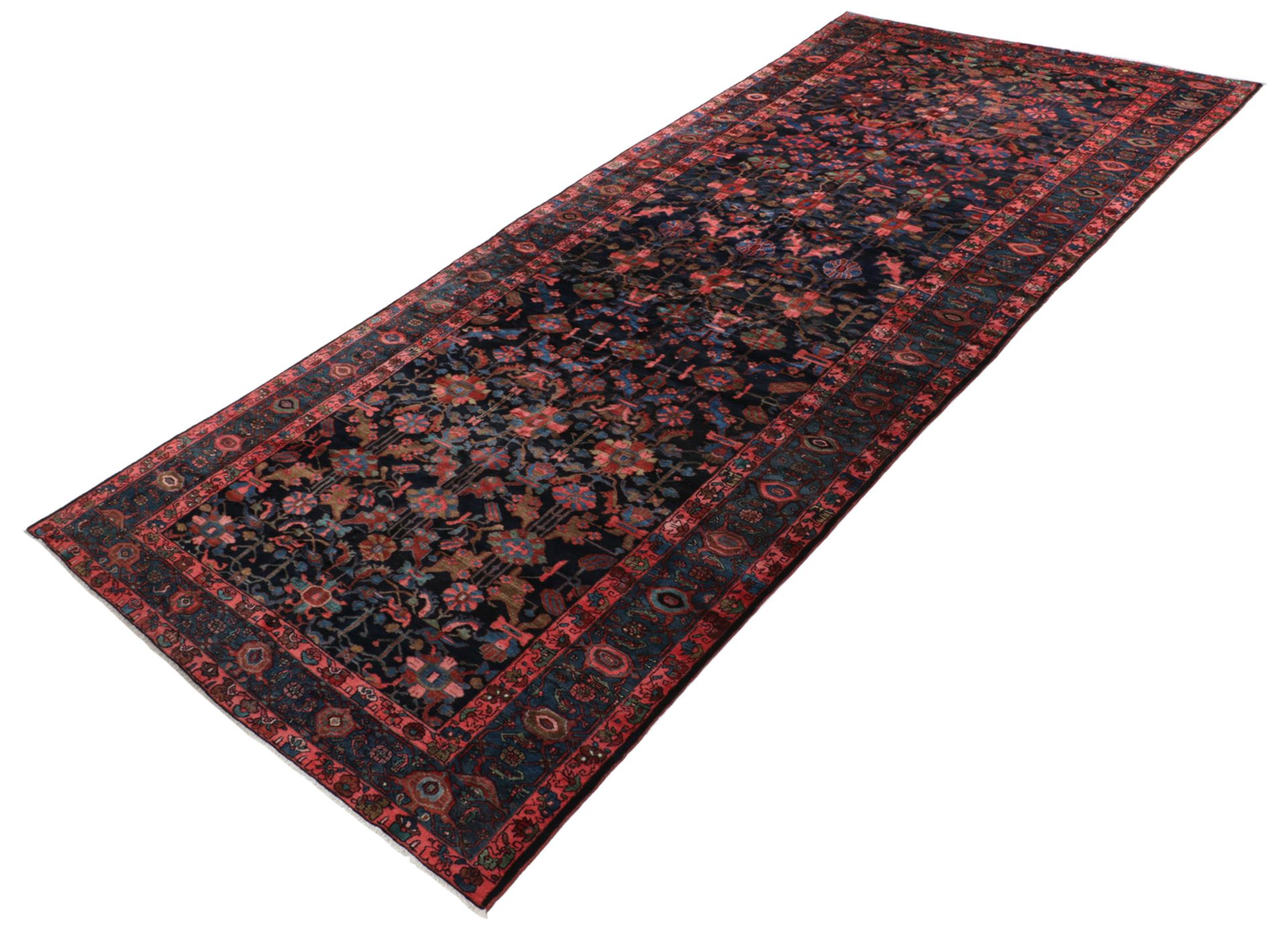 Bijar Perserteppich 230 × 620 cm aus Wolle, handgeknüpft