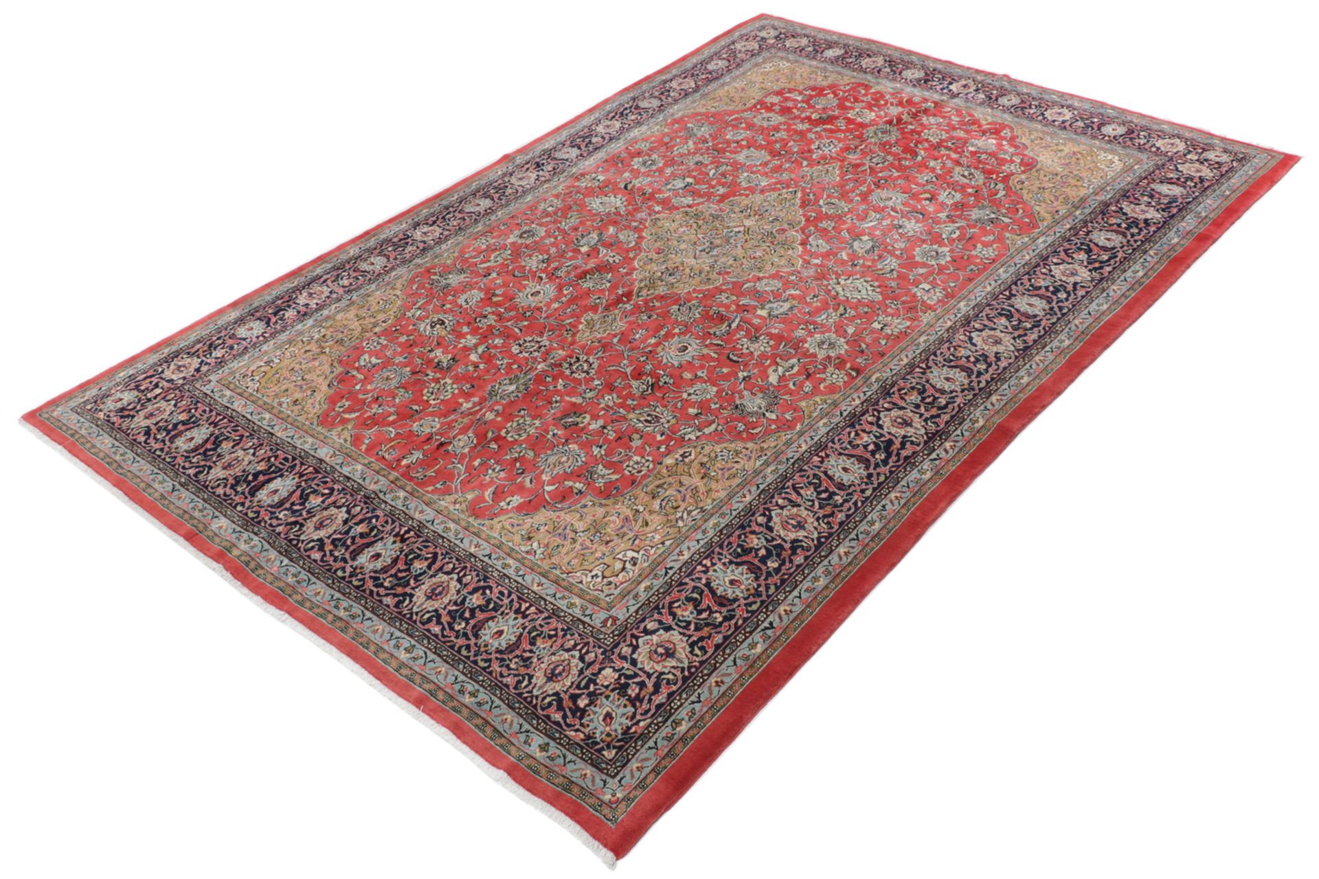 Handgeknüpfter Sarough Perserteppich, 300 × 453 cm, Wolle