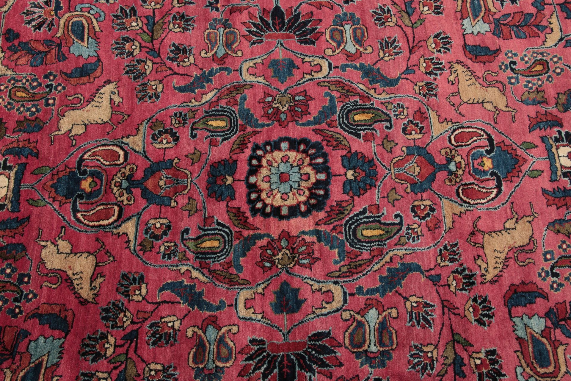 Perserteppich 339 × 397 cm aus Wolle, handgeknüpft