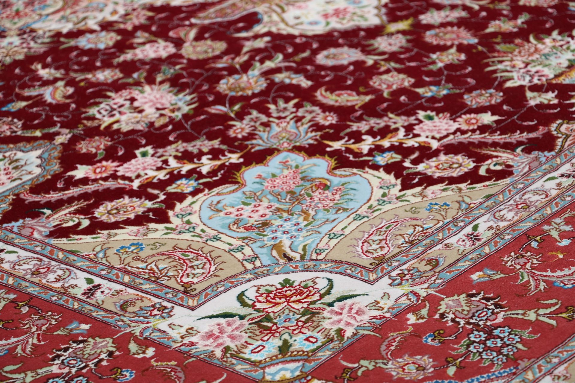 perserteppich-tabriz-205-x-302-cm-schurwolle-seide-handgeknupft-8 Handgeknüpfter Täbriz Perserteppich 205 × 302 cm