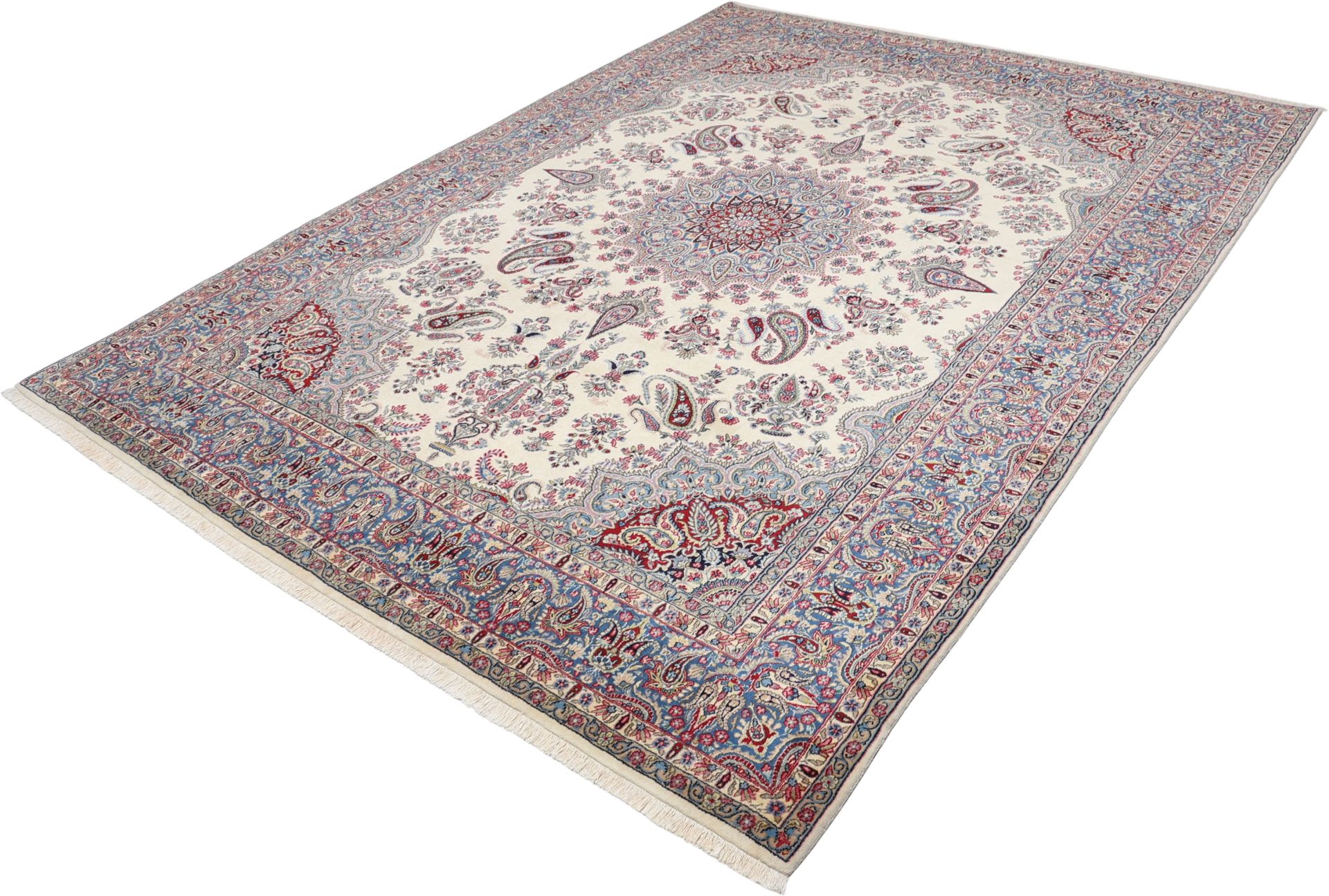 perserteppich-kirman-246-x-335-cm-schurwolle-handgeknupft-2 Handgeknüpfter Kerman Perserteppich 246 × 335 cm