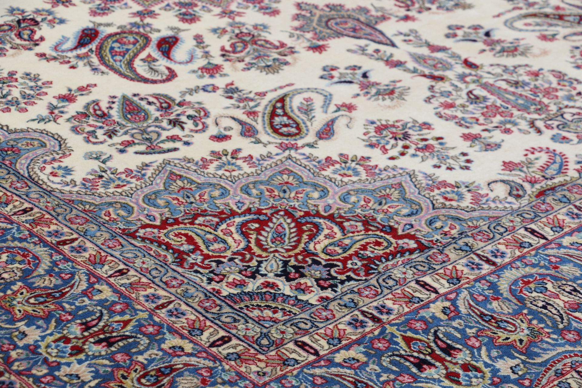 perserteppich-kirman-246-x-335-cm-schurwolle-handgeknupft-4 Handgeknüpfter Kerman Perserteppich 246 × 335 cm