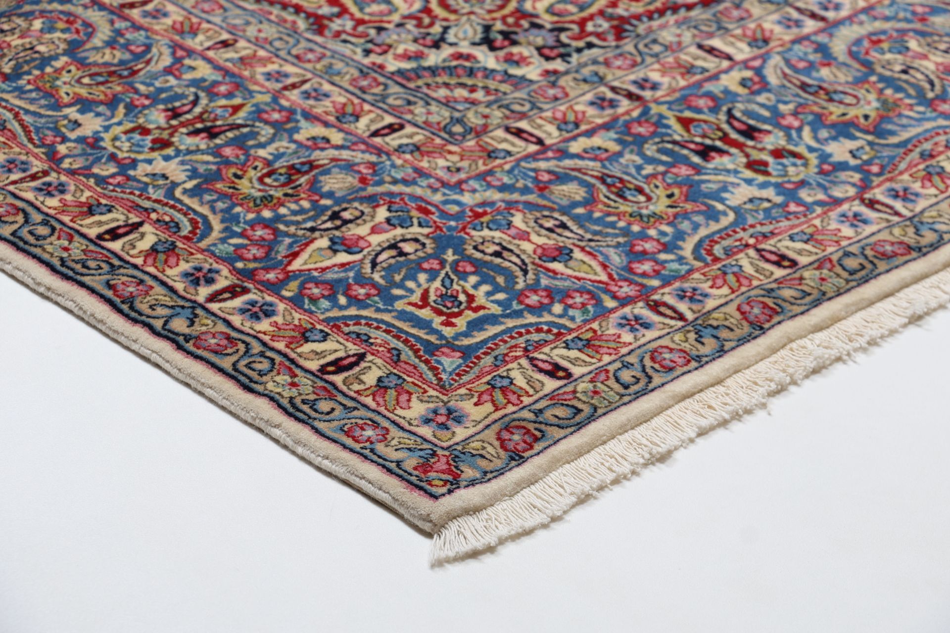 perserteppich-kirman-246-x-335-cm-schurwolle-handgeknupft-5 Handgeknüpfter Kerman Perserteppich 246 × 335 cm