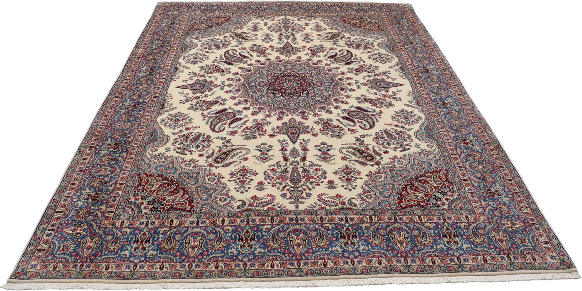 perserteppich-kirman-246-x-335-cm-schurwolle-handgeknupft-6 Handgeknüpfter Kerman Perserteppich 246 × 335 cm
