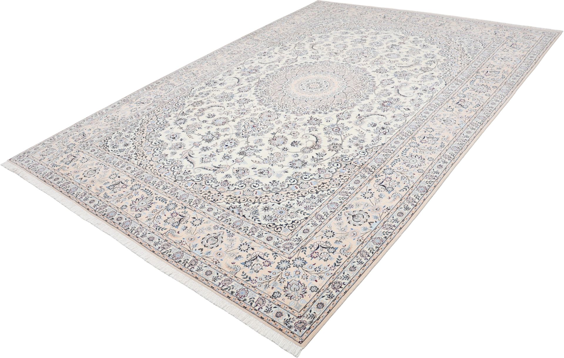 perserteppich-nain-257-x-370-cm-schurwolle-und-seide-handgeknupft-2 Nain Perserteppich 257 × 370 cm aus Wolle & Seide, handgeknüpft