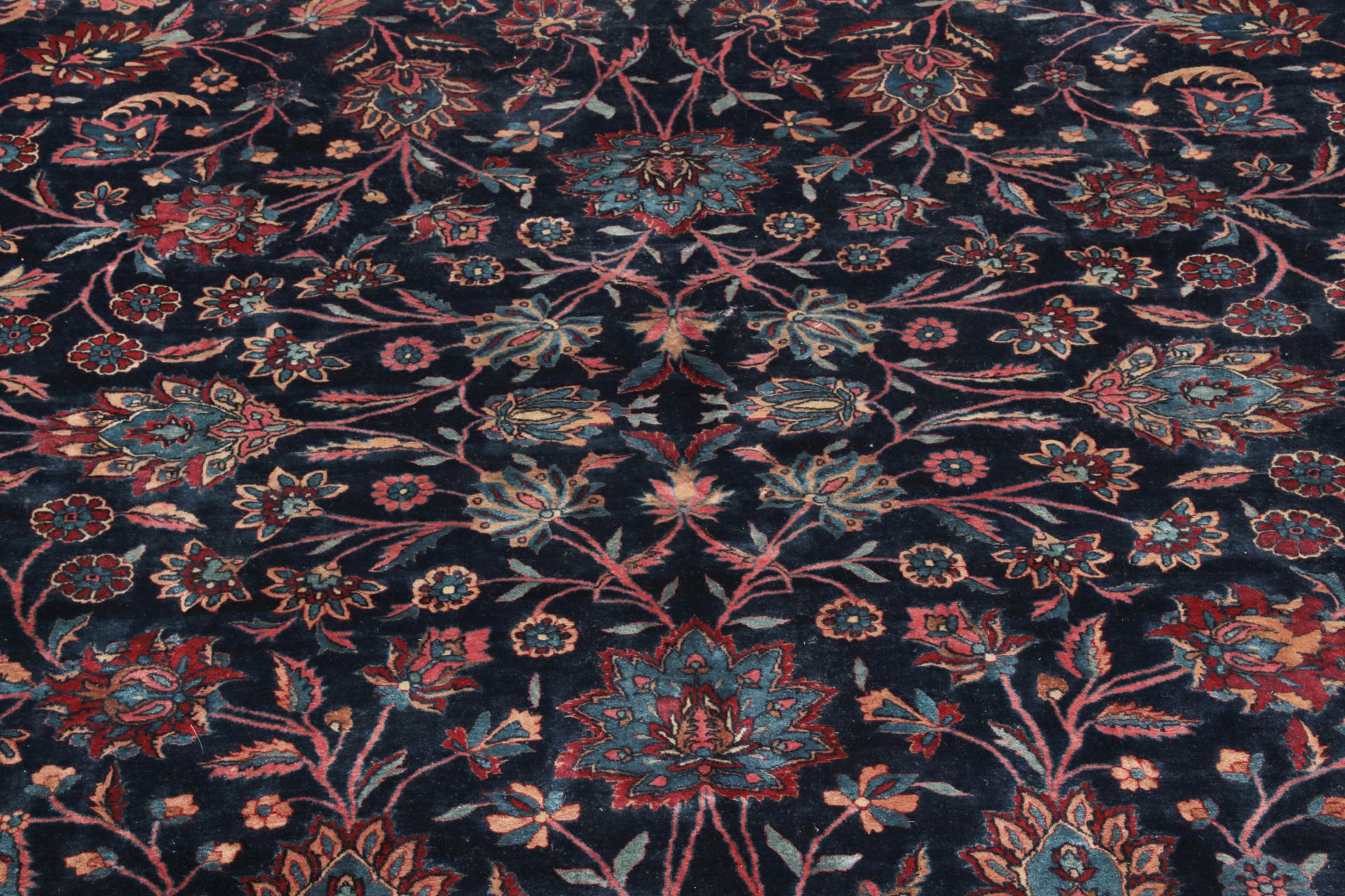 Handgeknüpfter Kashan Perserteppich 293 × 460 cm