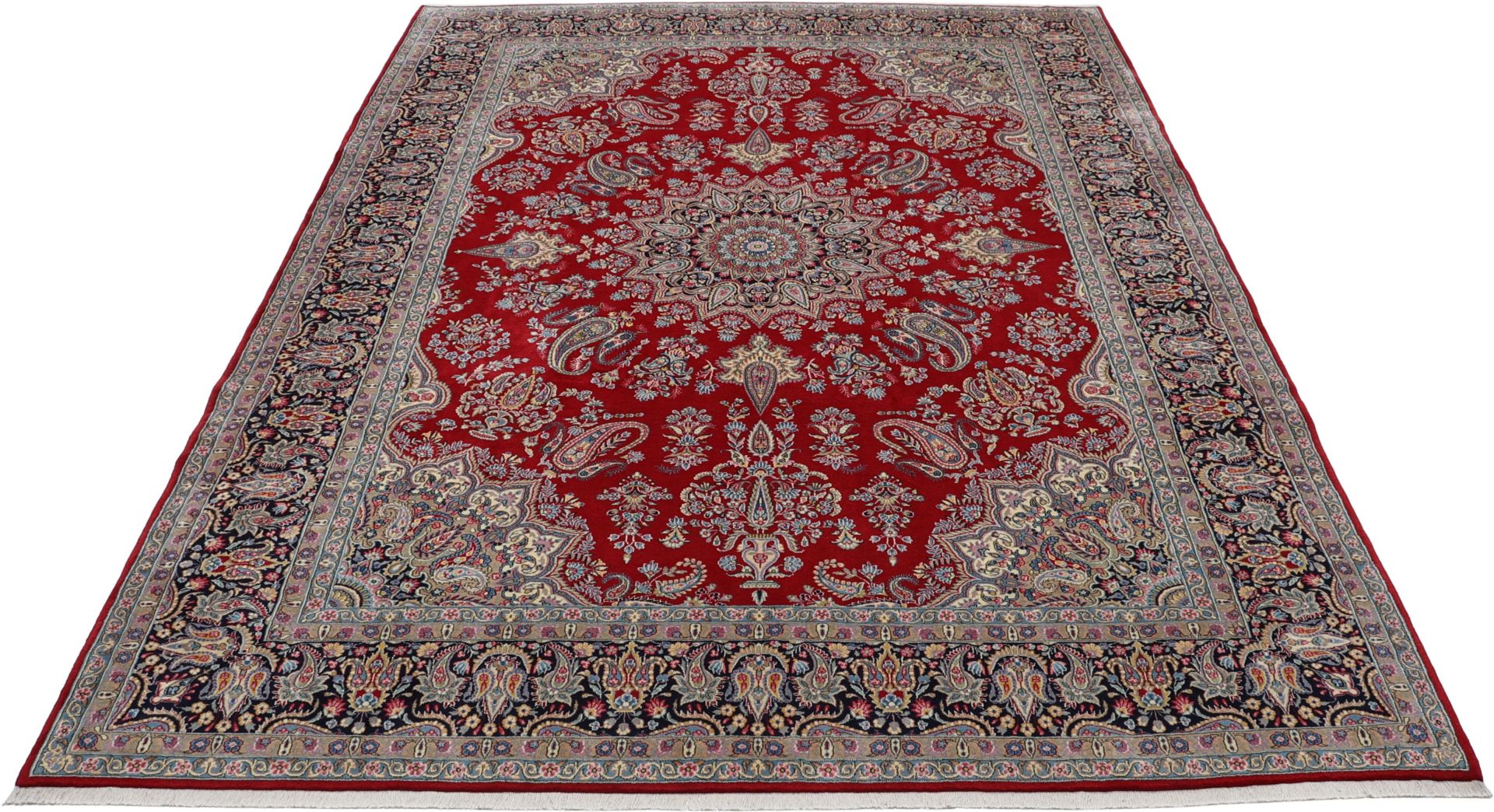 perserteppich-kirman-246-x-331-cm-schurwolle-handgeknupft-6 Kerman Perserteppich 246 × 331 cm aus Wolle, handgeknüpft