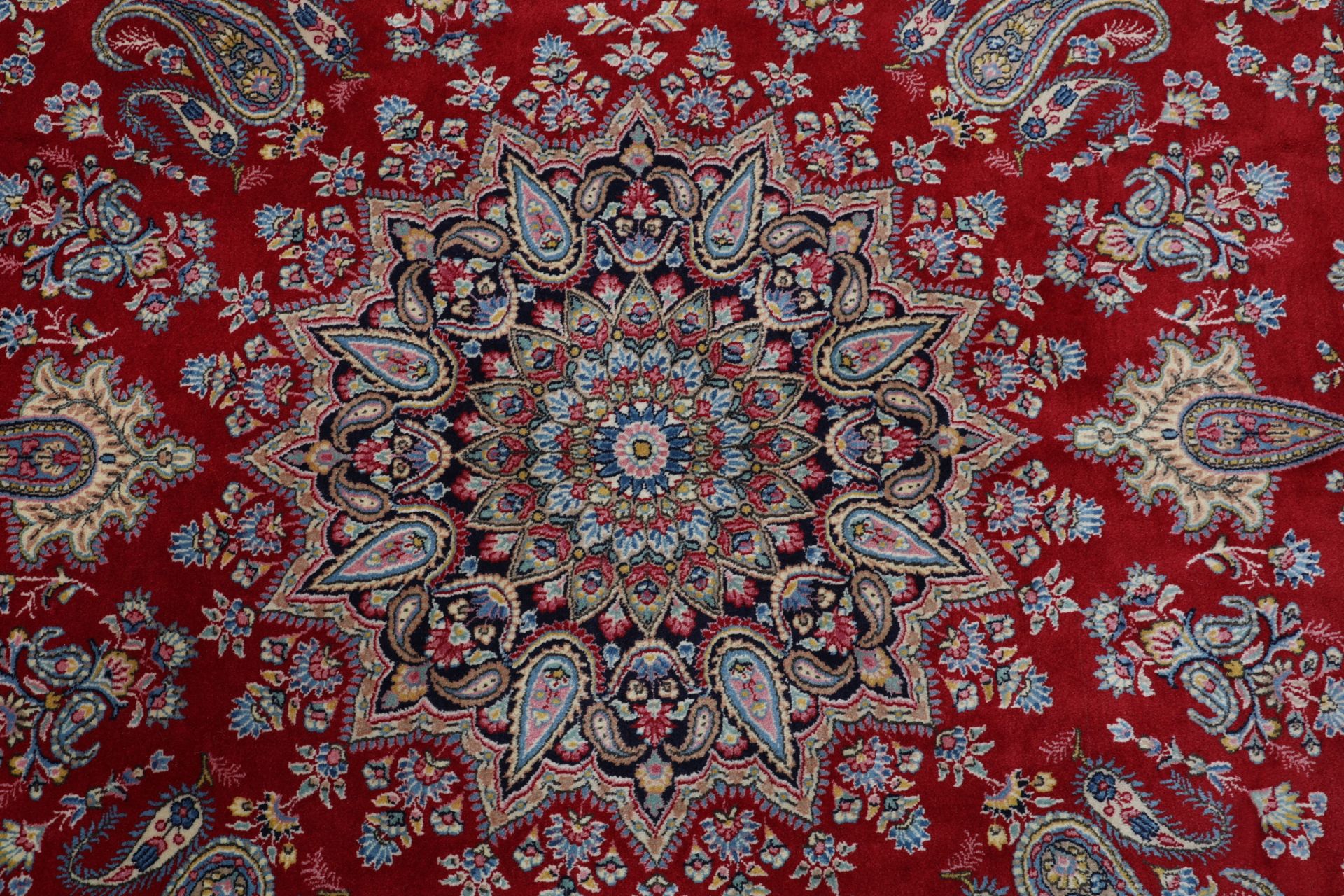 perserteppich-kirman-246-x-331-cm-schurwolle-handgeknupft-8 Kerman Perserteppich 246 × 331 cm aus Wolle, handgeknüpft