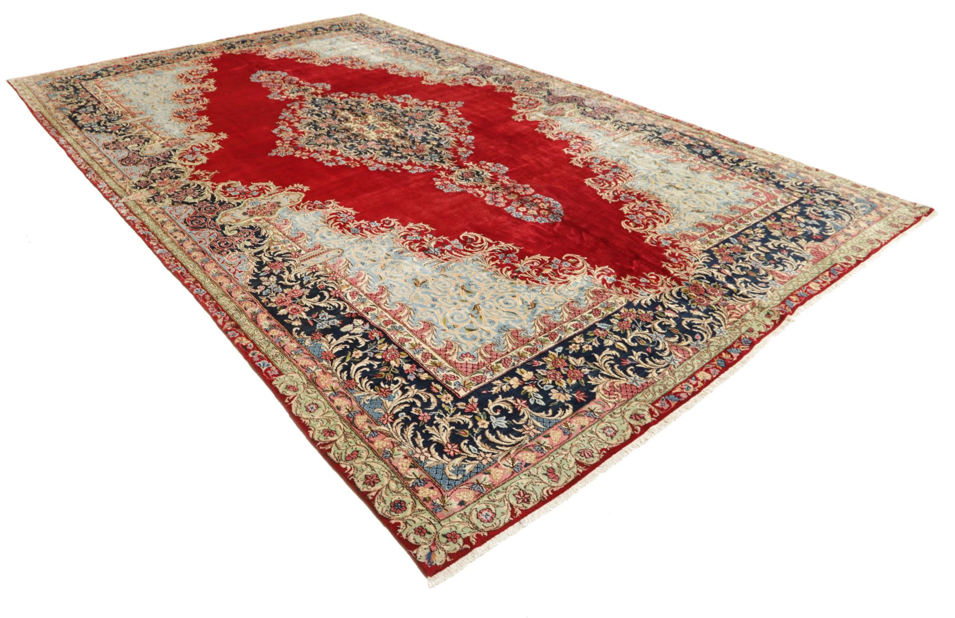 perserteppich-kirman-290-x-482-cm-schurwolle-handgeknupft-1 Handgeknüpfter Kerman Perserteppich 290 × 482 cm