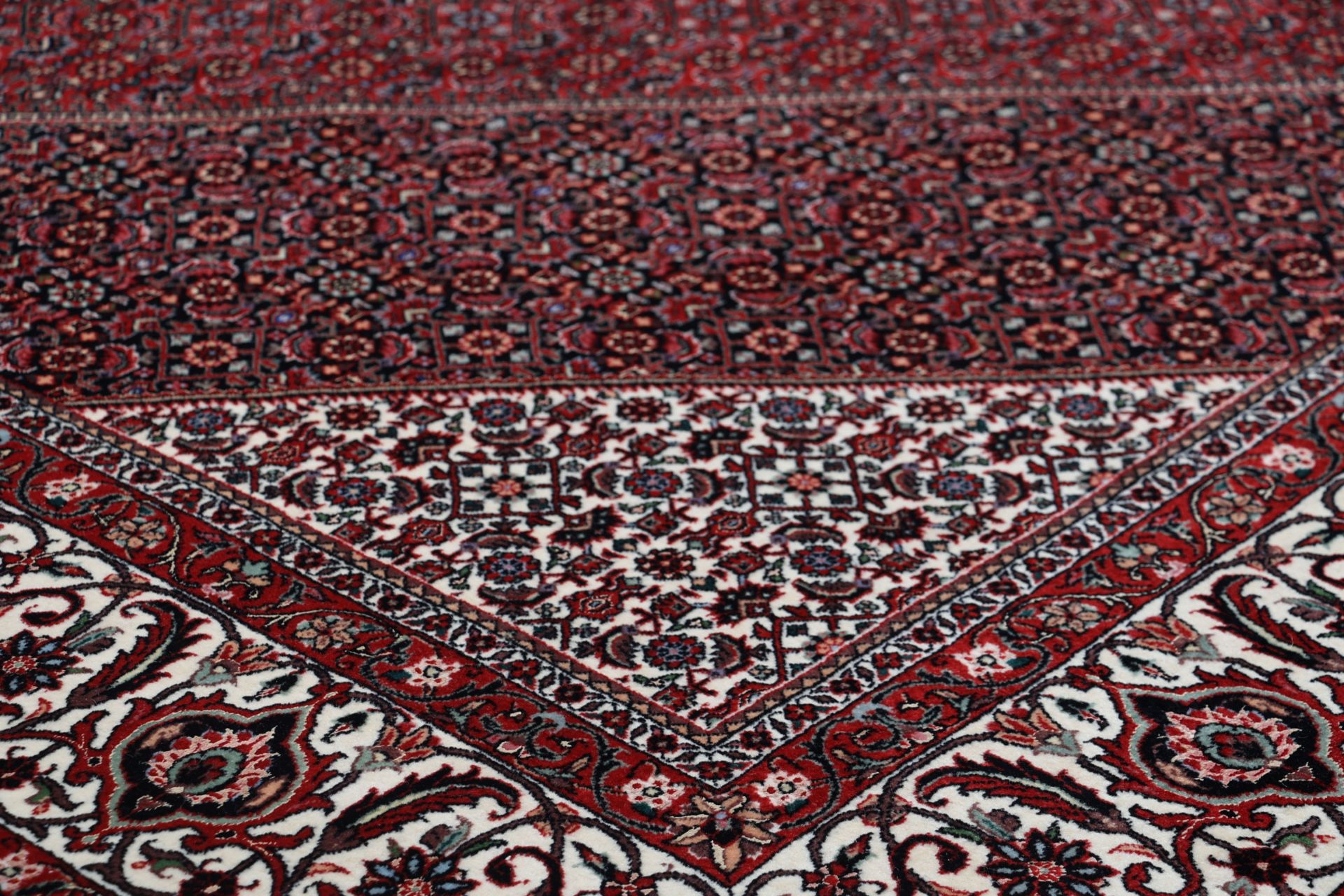 Handgeknüpfter Bijar Perserteppich 255 × 360 cm
